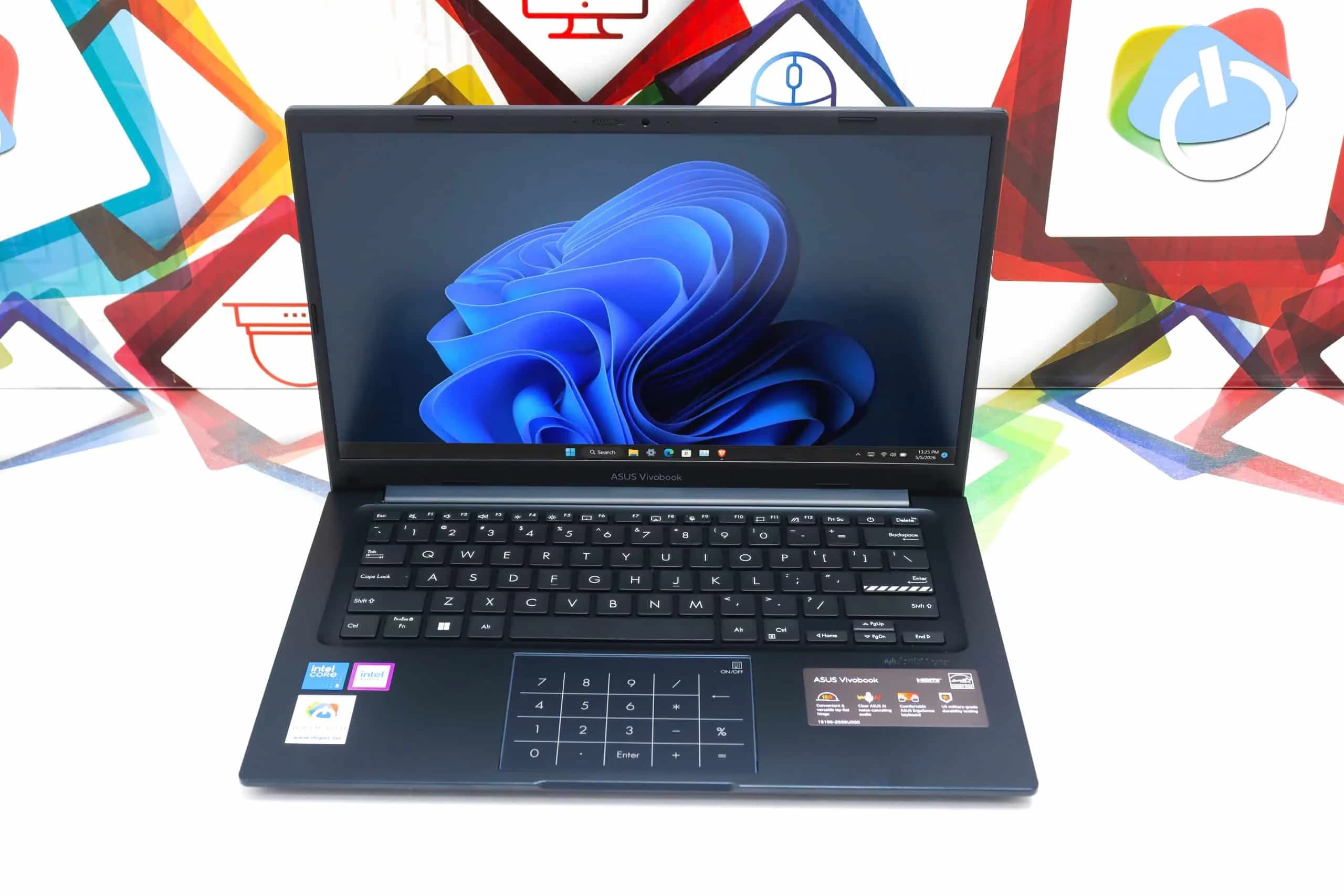 Laptop Asus Vivobook X1404V i5 120U 256GB SSD 8GB DDR4 14"