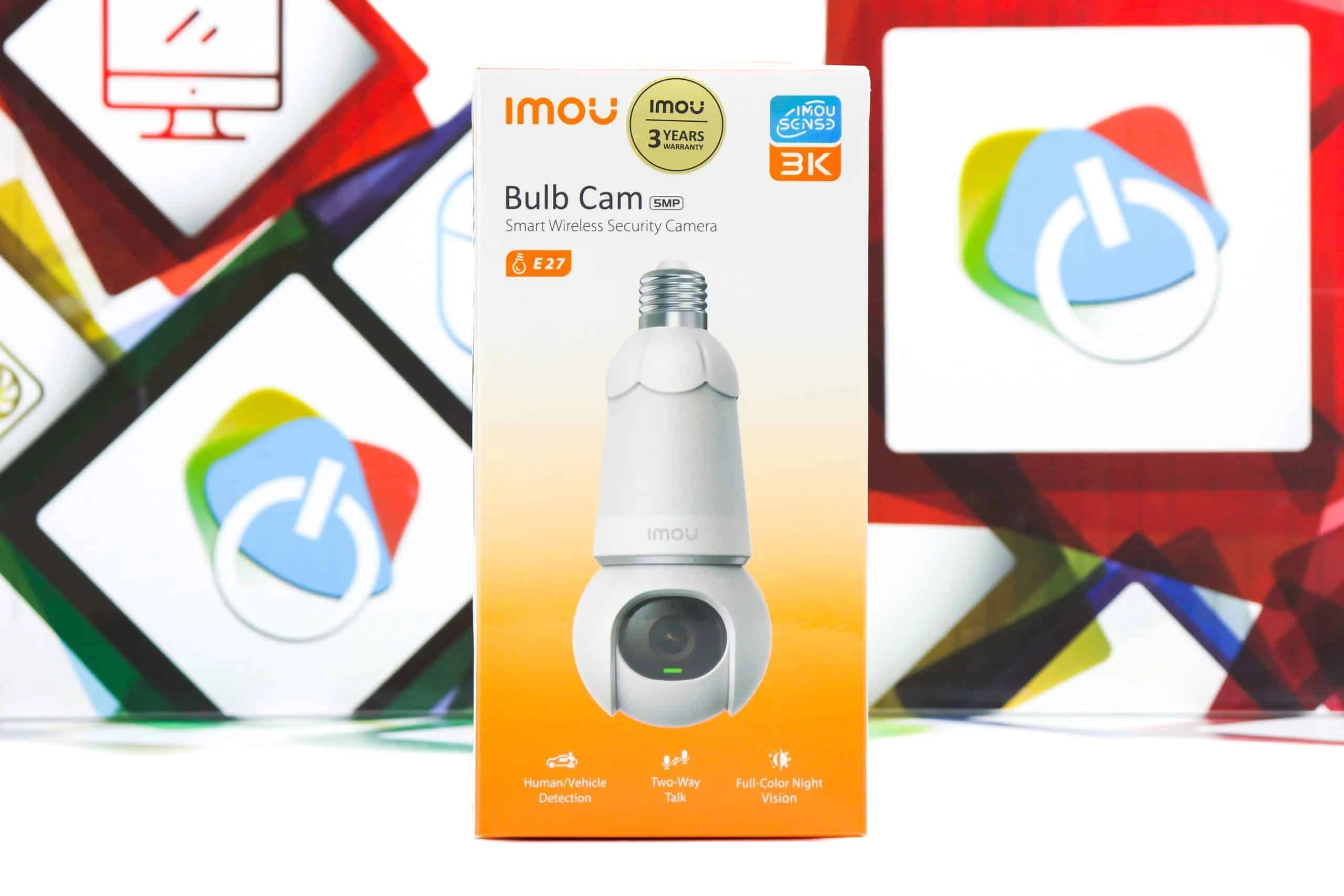 Nadzorna kamera IMOU Bulb E27 5MP