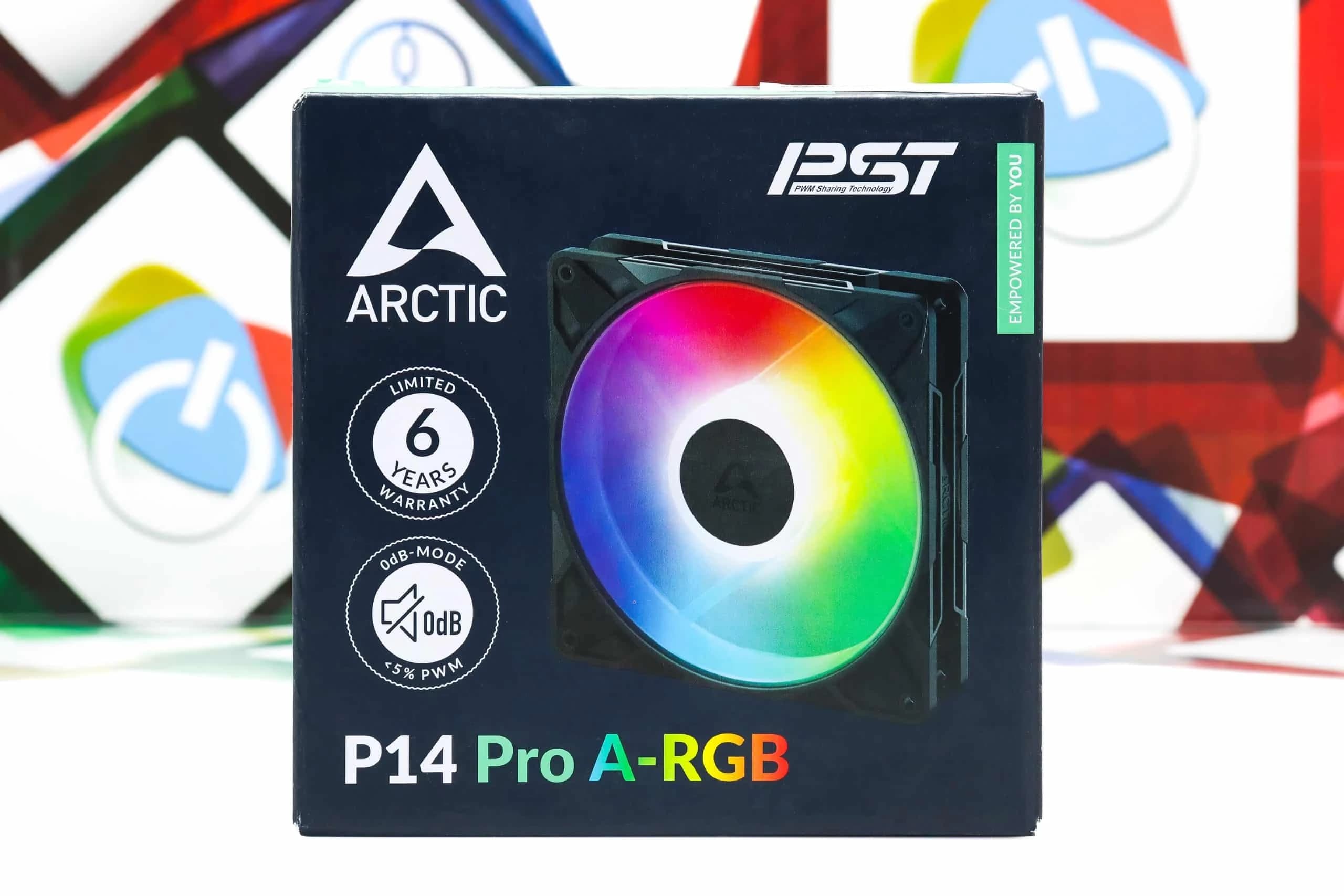 Cooler za kućište Arctic P14 Pro A-RGB 140mm Black