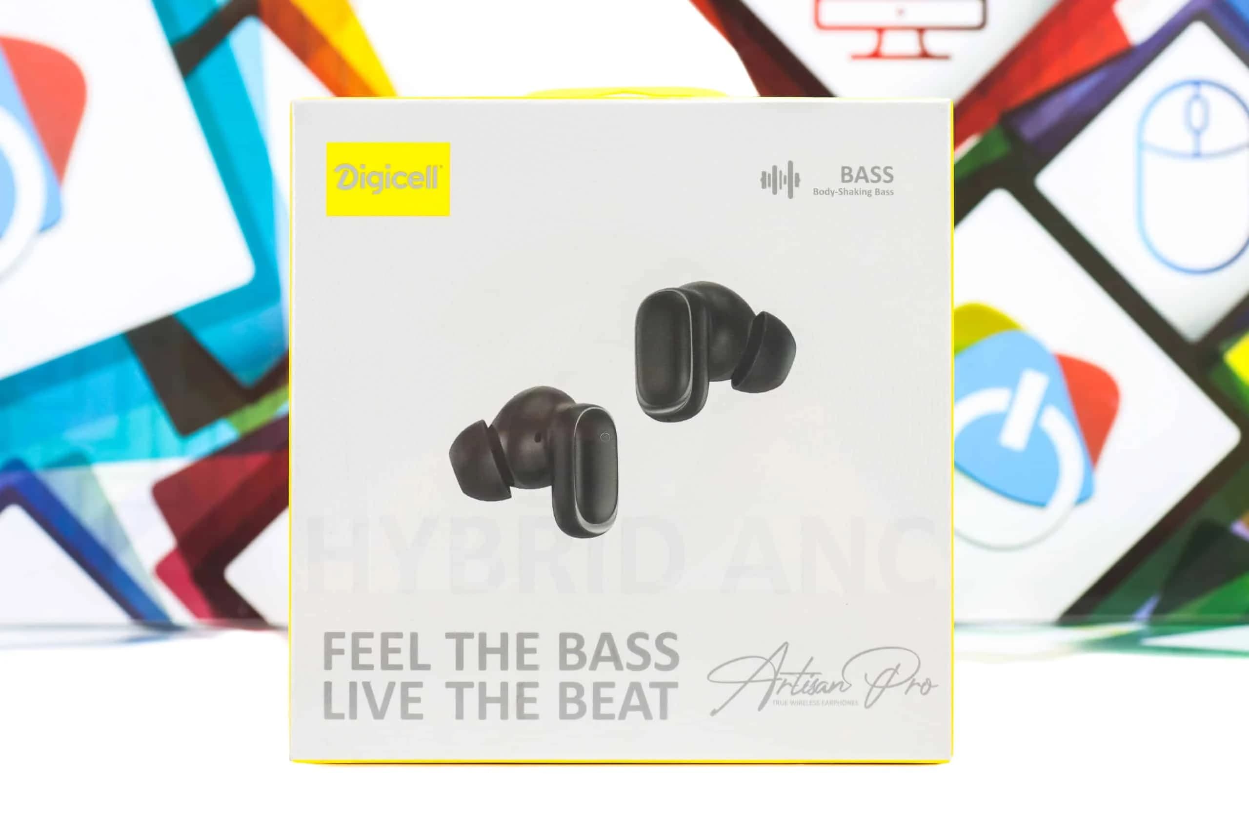 Slušalice bežične Digicell Artisan Pro Hybrid ANC Black