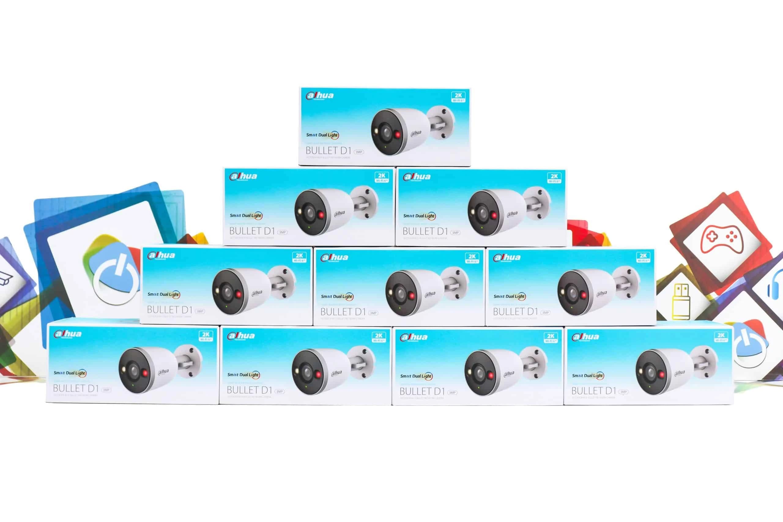 Nadzorna kamera Dahua Bullet D1 DH-F3D-IL 3MP 2K WiFi