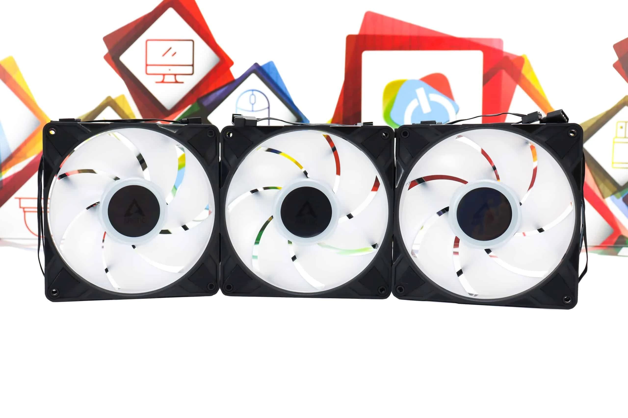 Cooler za kućište Arctic P14 Pro A-RGB 140mm 3-pack White