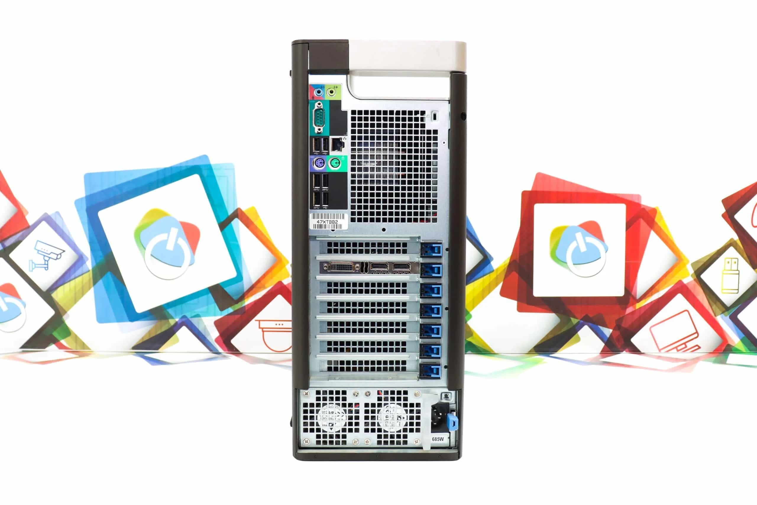 Server Dell Precision Tower 5810 E5-1630 v3 Nvidia Quadro K4200 256GB SSD 32GB DDR4