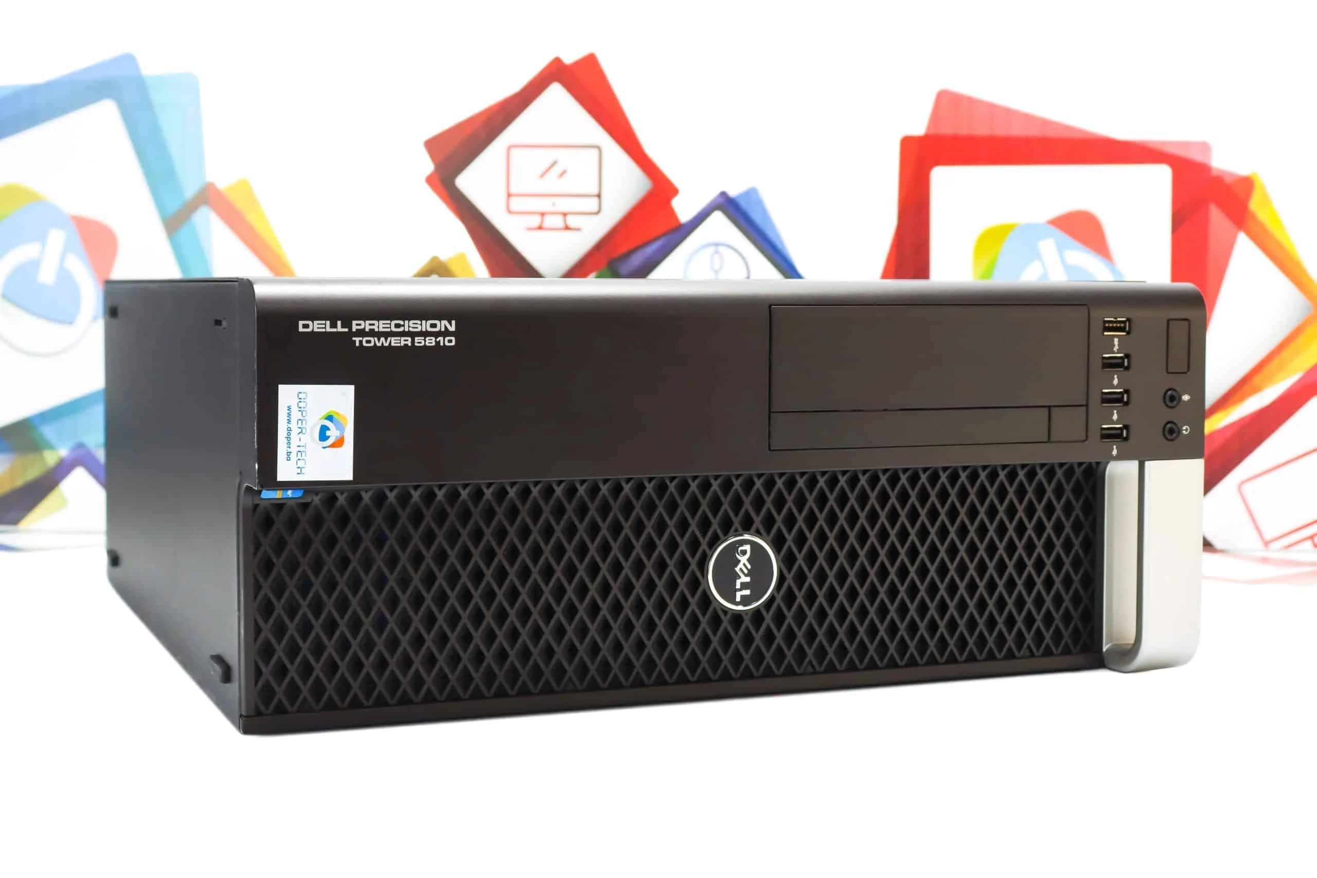Server Dell Precision Tower 5810 E5-1630 v3 Nvidia Quadro K4200 256GB SSD 32GB DDR4