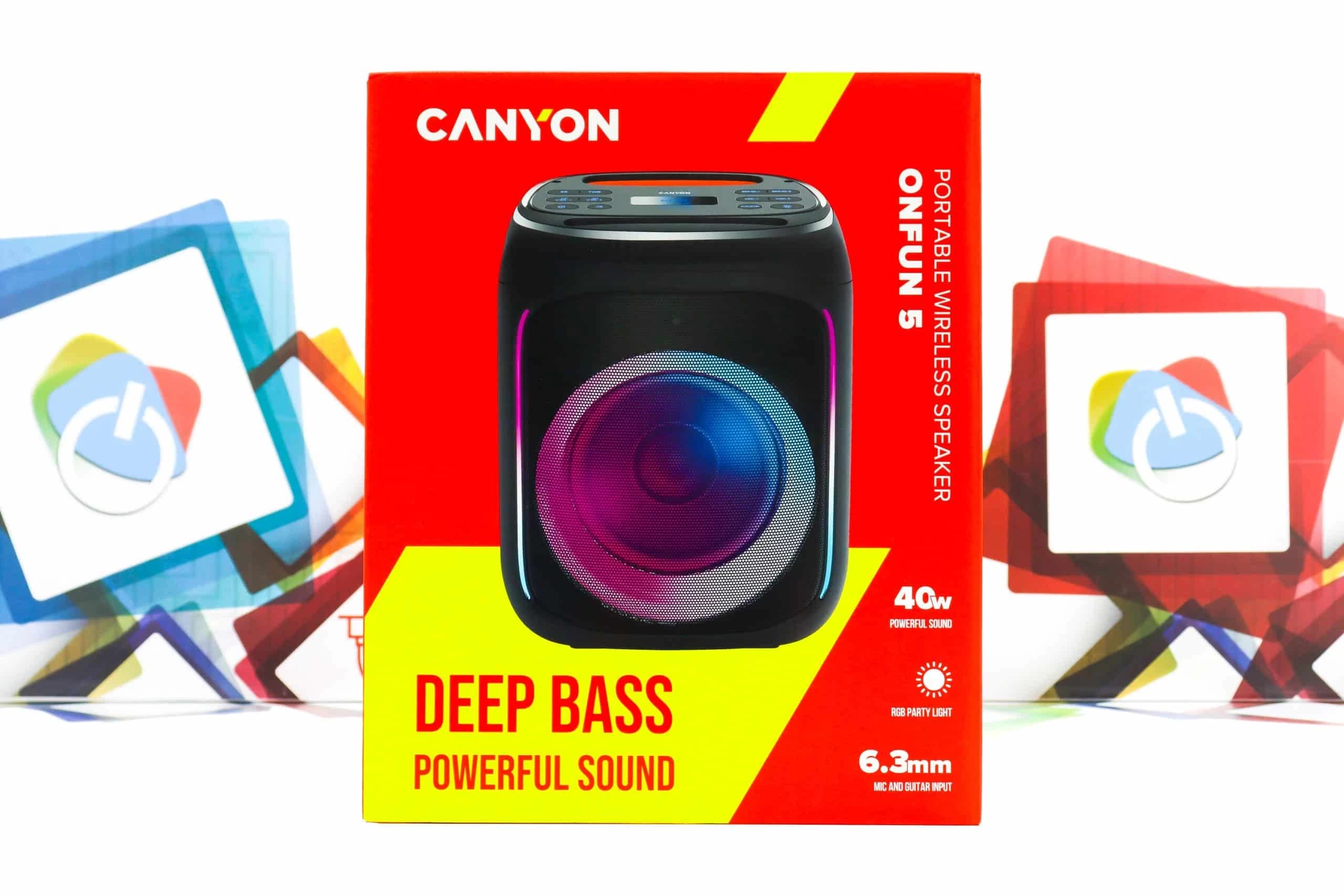 Bluetooth zvučnik Canyon OnFun 5 40W RGB