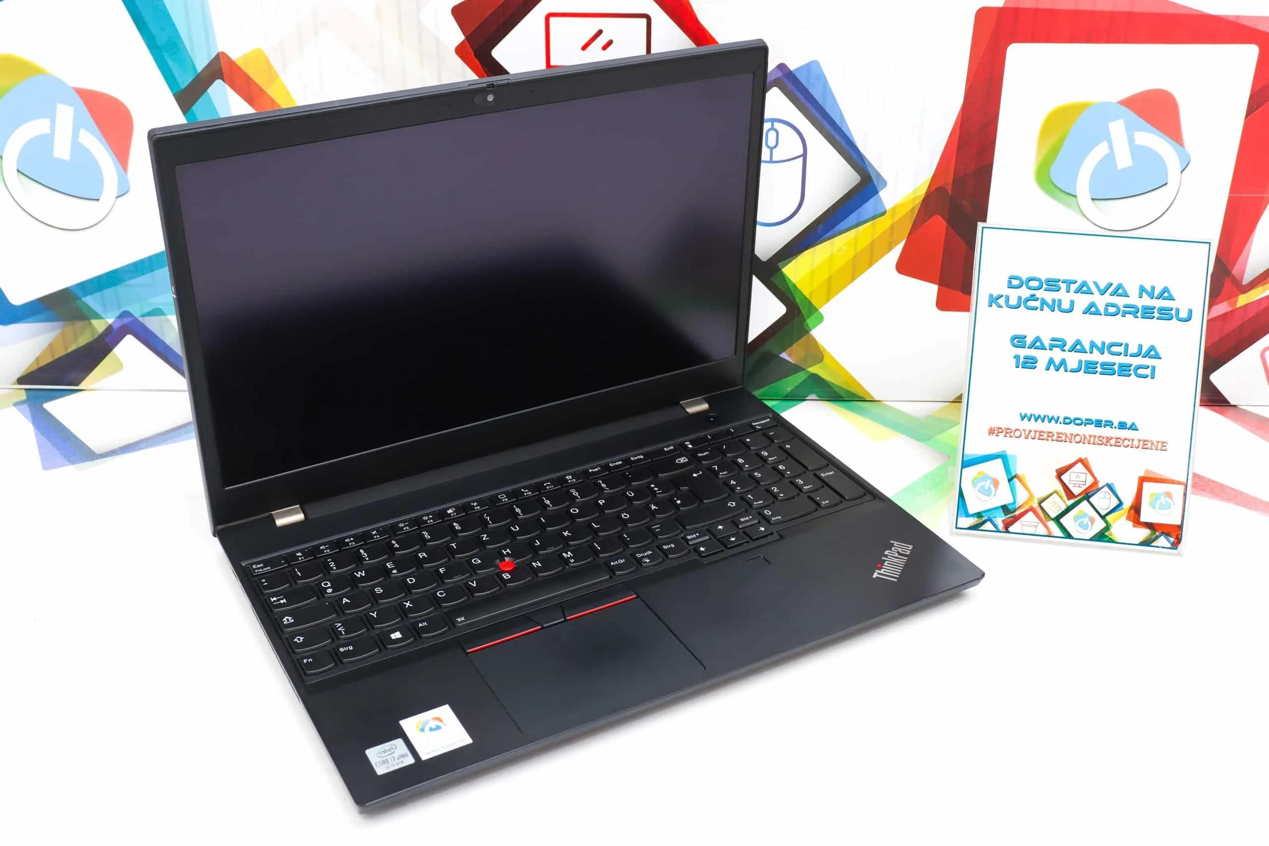 Laptop Lenovo T15P i7-10850H GTX 1050 1TB SSD 32GB DDR4 15,6" Touchscreen