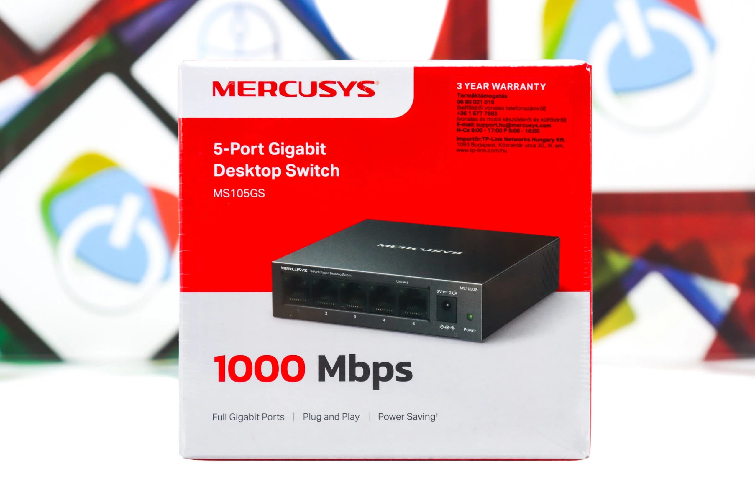 Desktop Switch Mercusys 5-Port Gigabit MS105GS