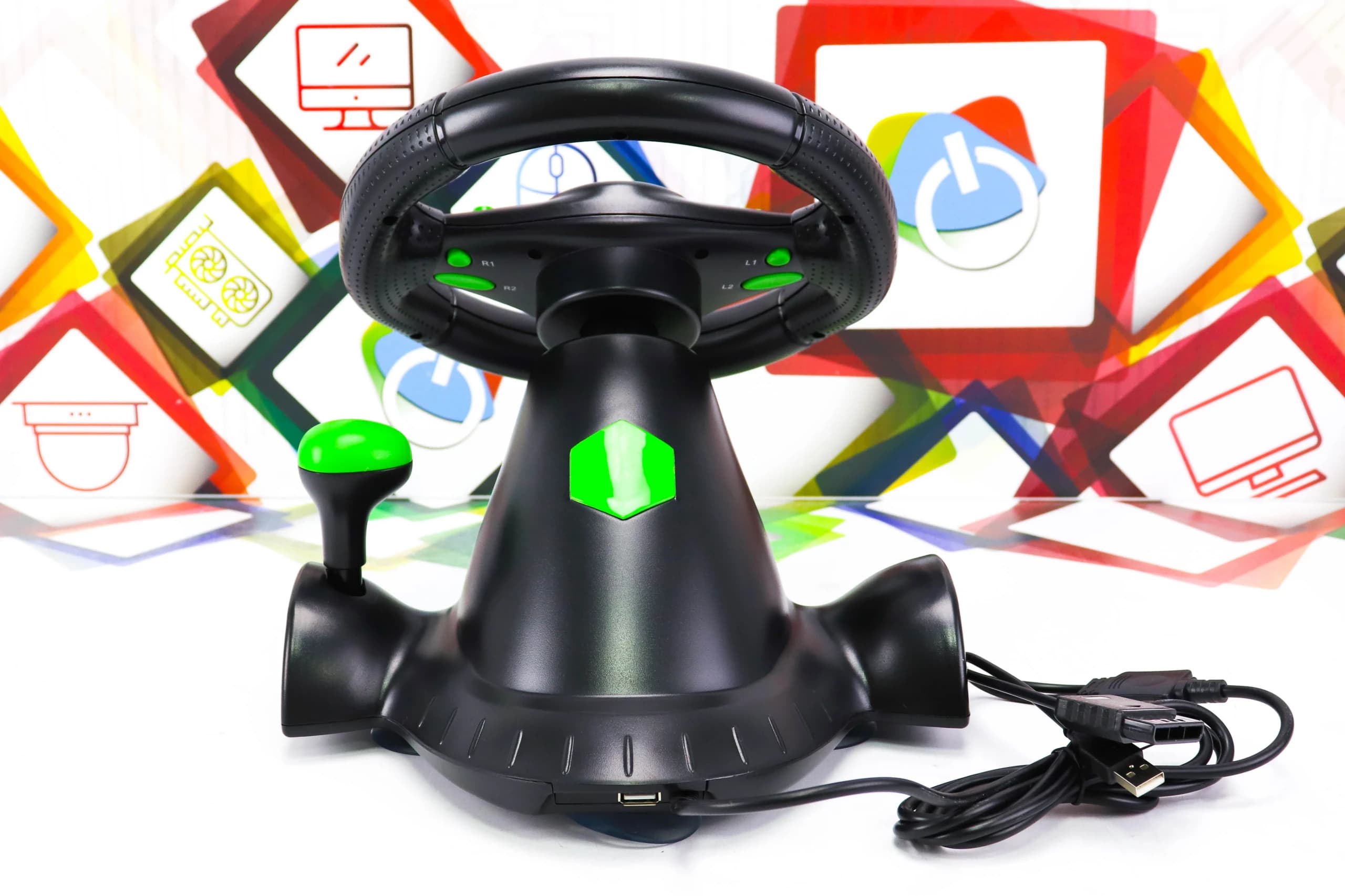 Volan za PS2 PS3 i PC Connect XL CXL-WH300
