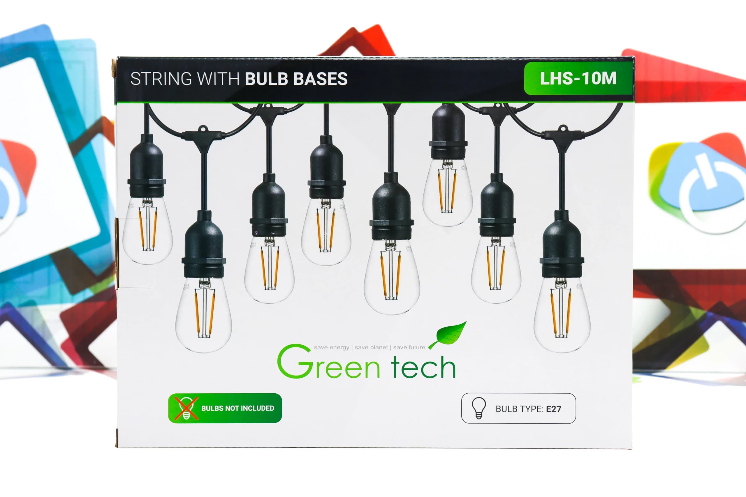 Kabal sa grlima Green Tech LHS-10M E27x16 10 metara