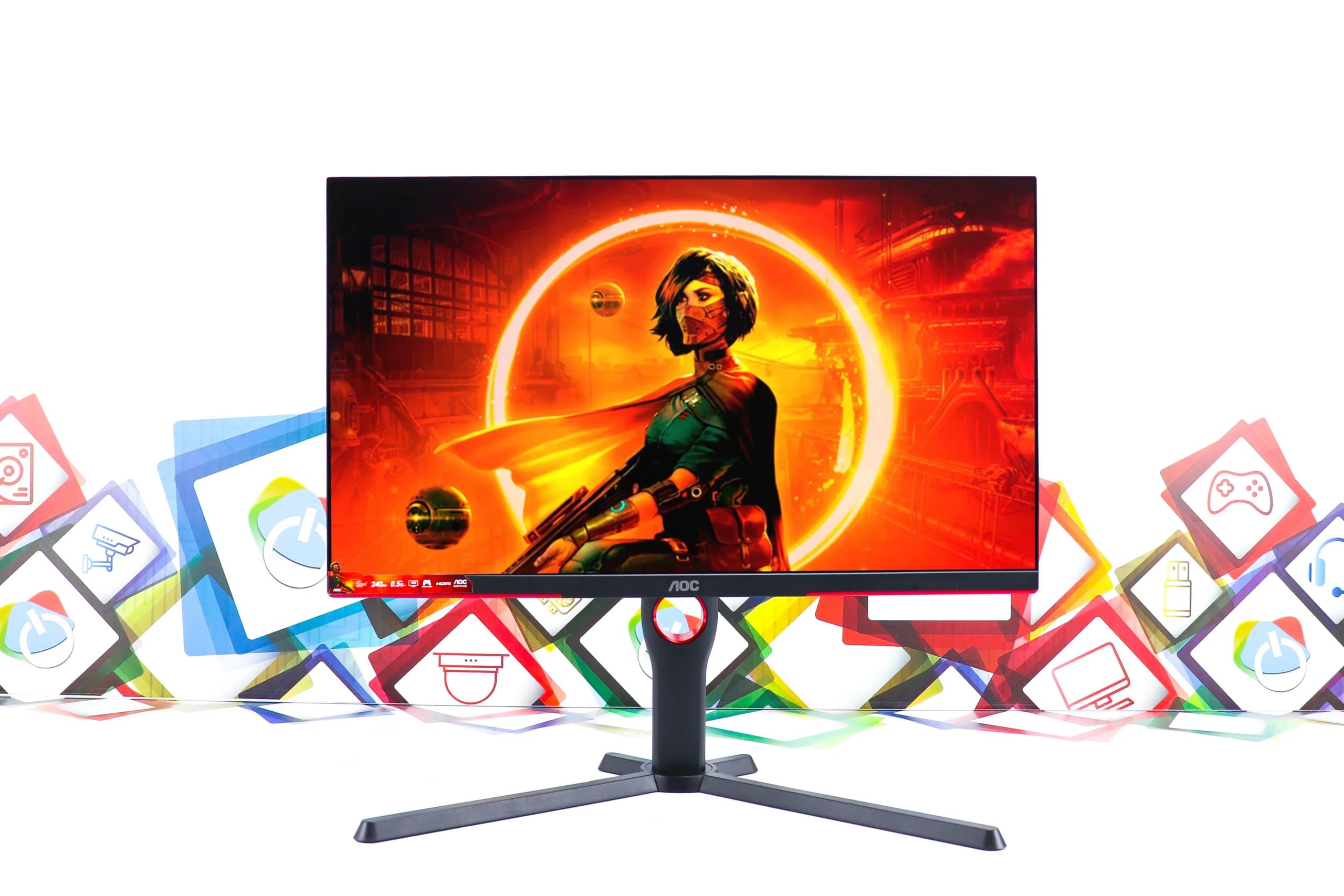 Gaming monitor AOC 25G3ZM 24,5″ VA FHD 240Hz 0,5ms