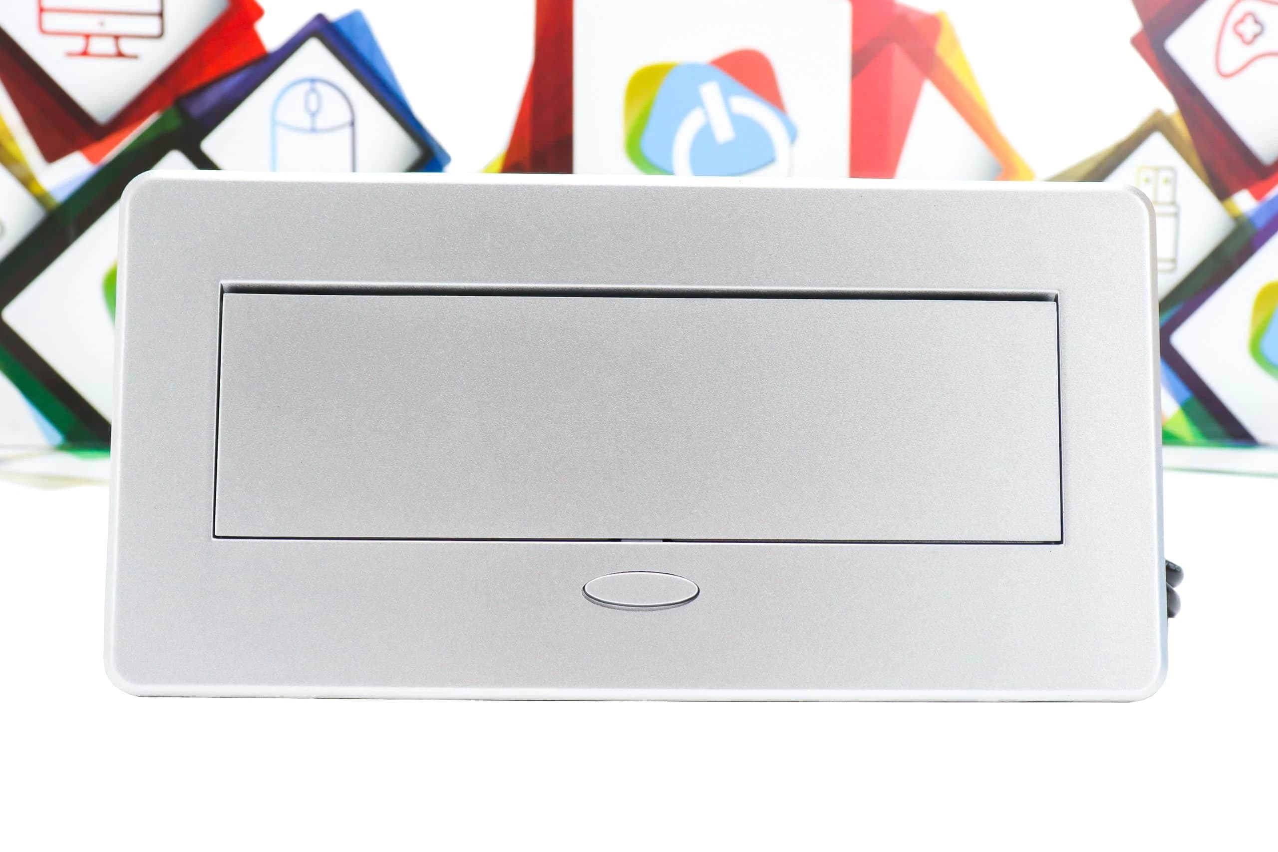 Ugradbena horizontalna utičnica Orno OR-GM-9035 - utičnice + USB