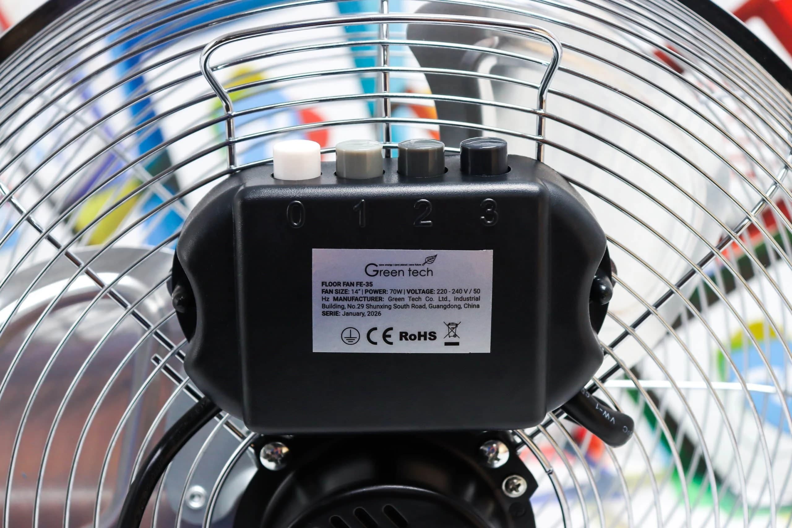 Ventilator podni Green Tech FE-35 70W 14"