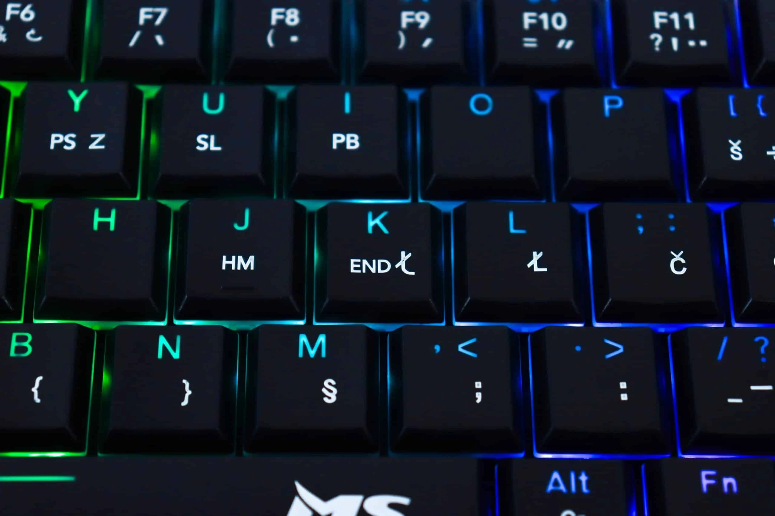 Gaming tipkovnica MS Elite K-702C mehanička crveni switch