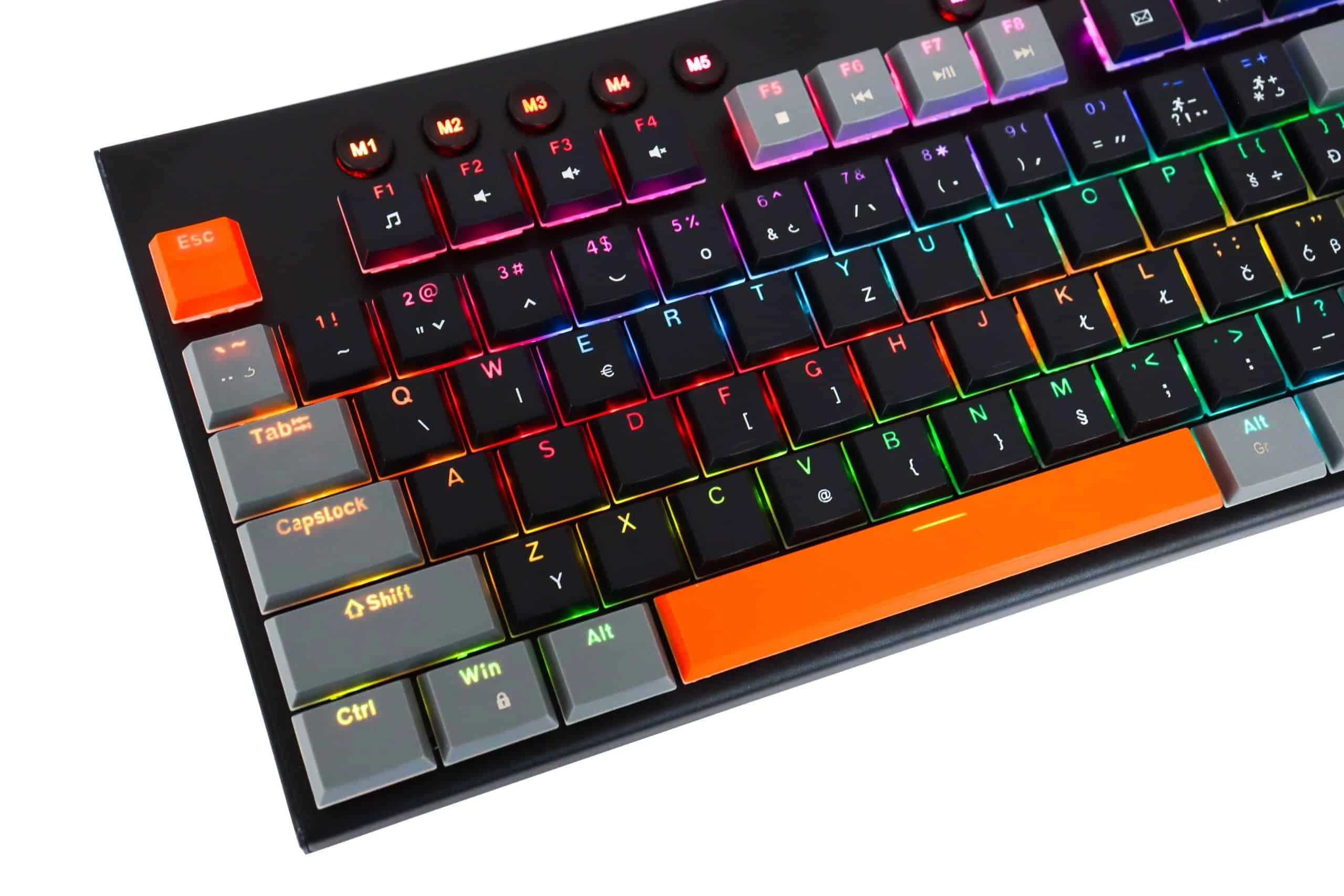 Gaming tipkovnica MS Elite K-703C mehanička crveni switch