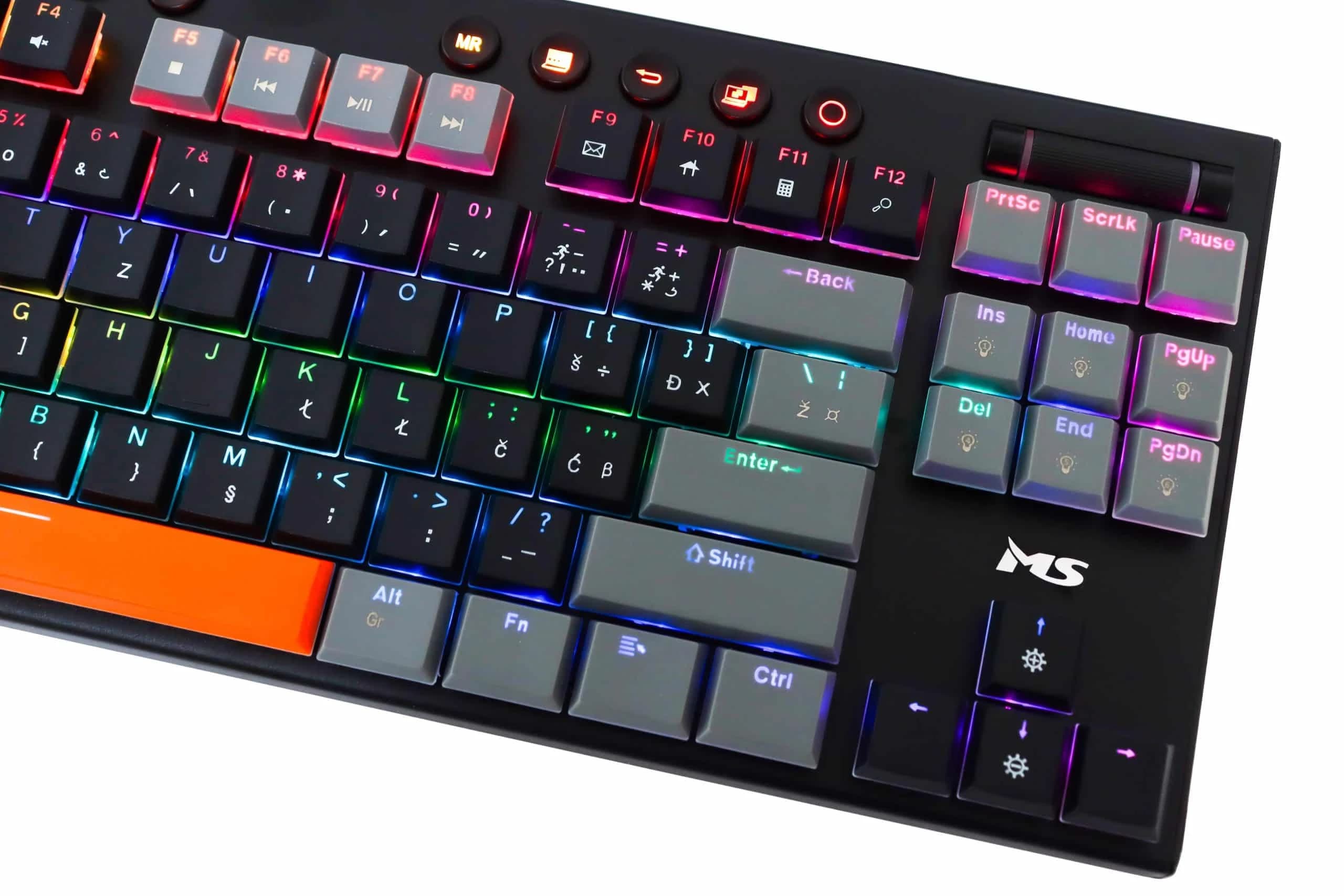 Gaming tipkovnica MS Elite K-703C mehanička crveni switch