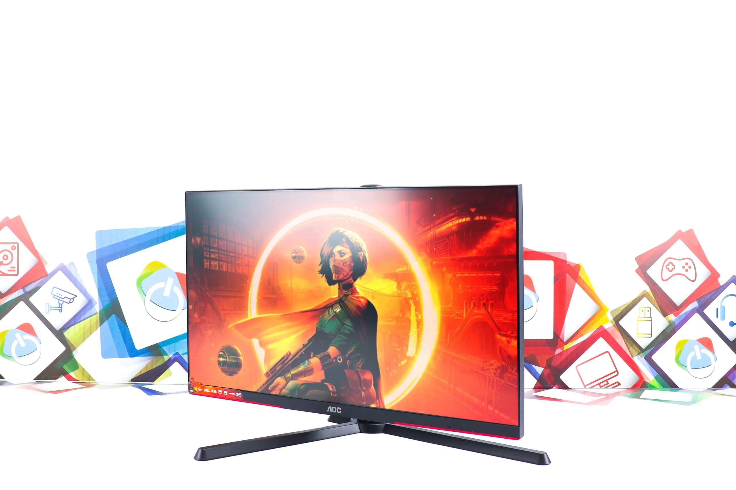 Gaming monitor AOC 25G3ZM 24,5″ VA FHD 240Hz 0,5ms