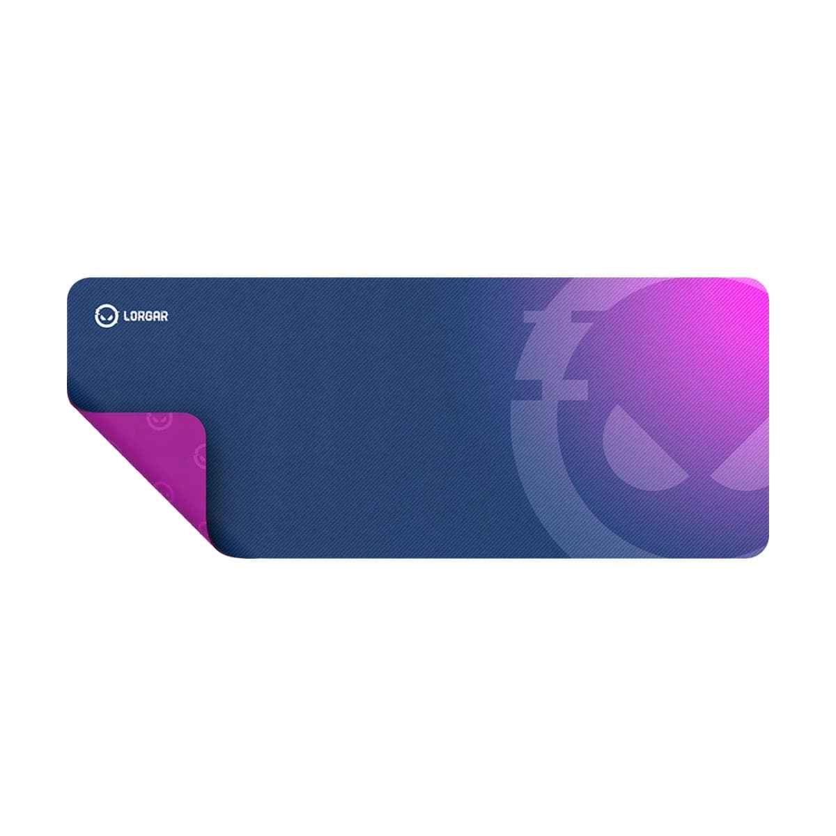 Lorgar Main 139, Gaming mouse pad, High-speed surface, Purple anti-slip rubber base, size: 900mm x 360mm x 3mm, weight 0.6kg