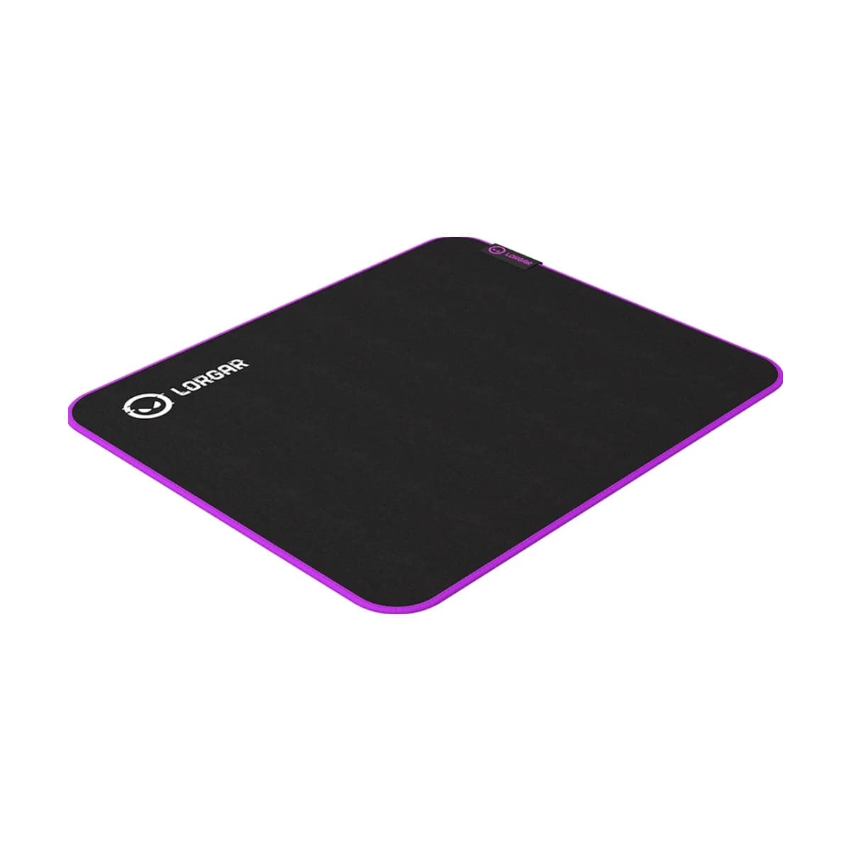 Lorgar Main 313, Gaming mouse pad, High-speed surface, Purple anti-slip rubber base, size: 360mm x 300mm x 3mm, weight 0.195kg