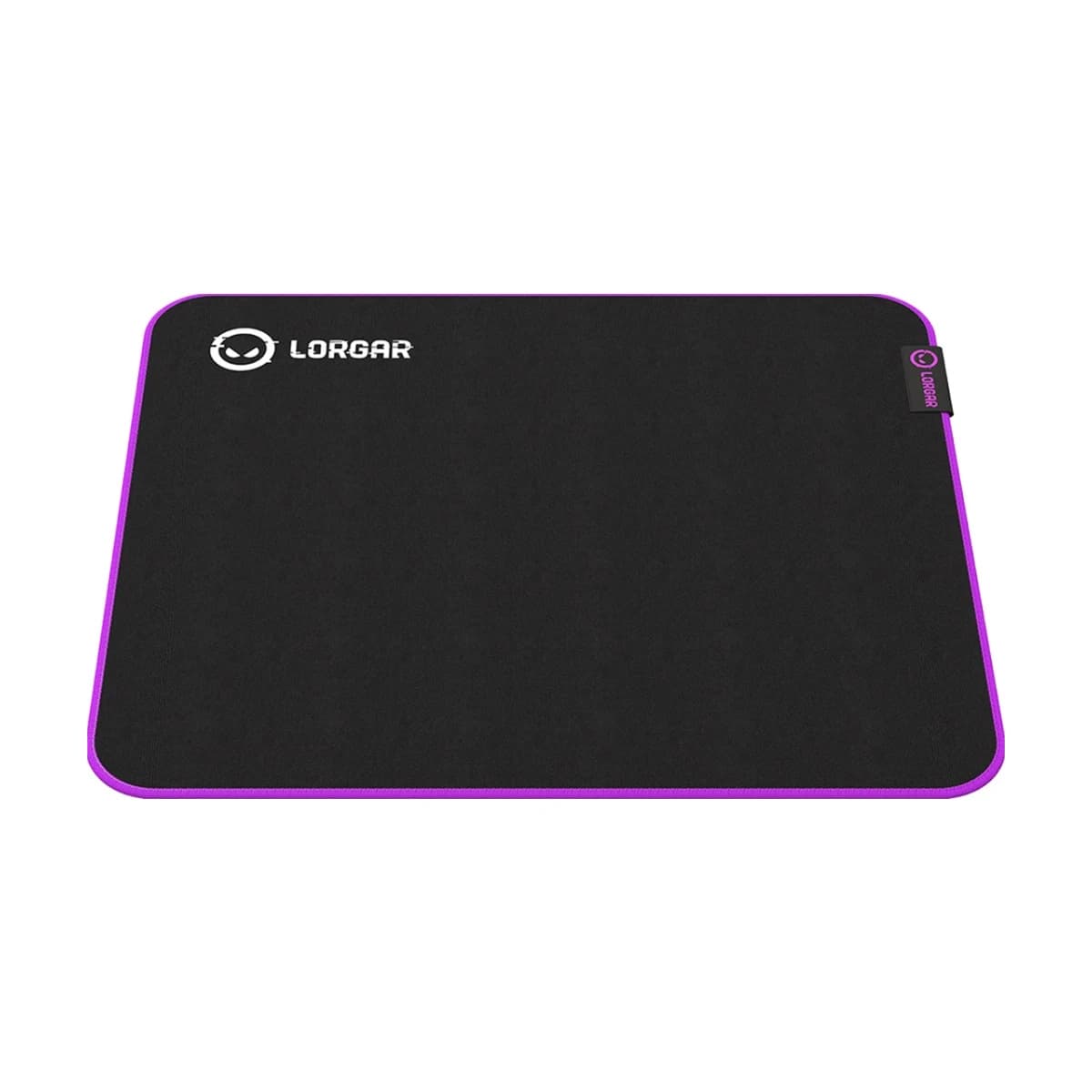 Lorgar Main 313, Gaming mouse pad, High-speed surface, Purple anti-slip rubber base, size: 360mm x 300mm x 3mm, weight 0.195kg