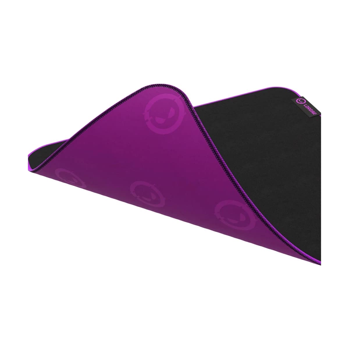 Lorgar Main 313, Gaming mouse pad, High-speed surface, Purple anti-slip rubber base, size: 360mm x 300mm x 3mm, weight 0.195kg