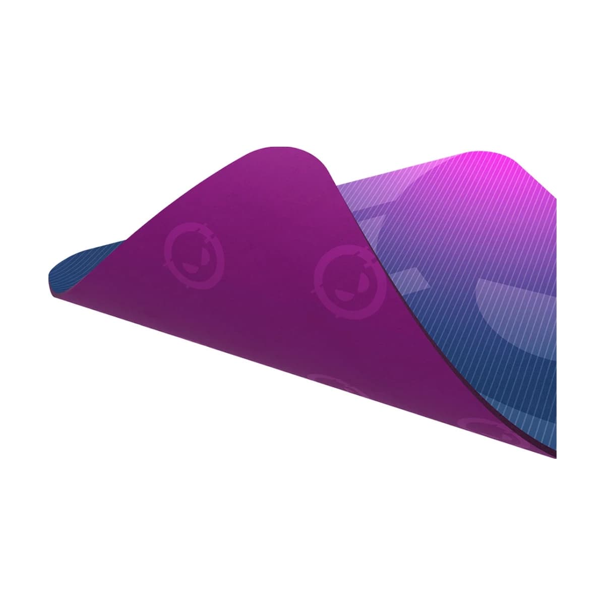 Lorgar Main 135, Gaming mouse pad, High-speed surface, Purple anti-slip rubber base, size: 500mm x 420mm x 3mm, weight 0.41kg