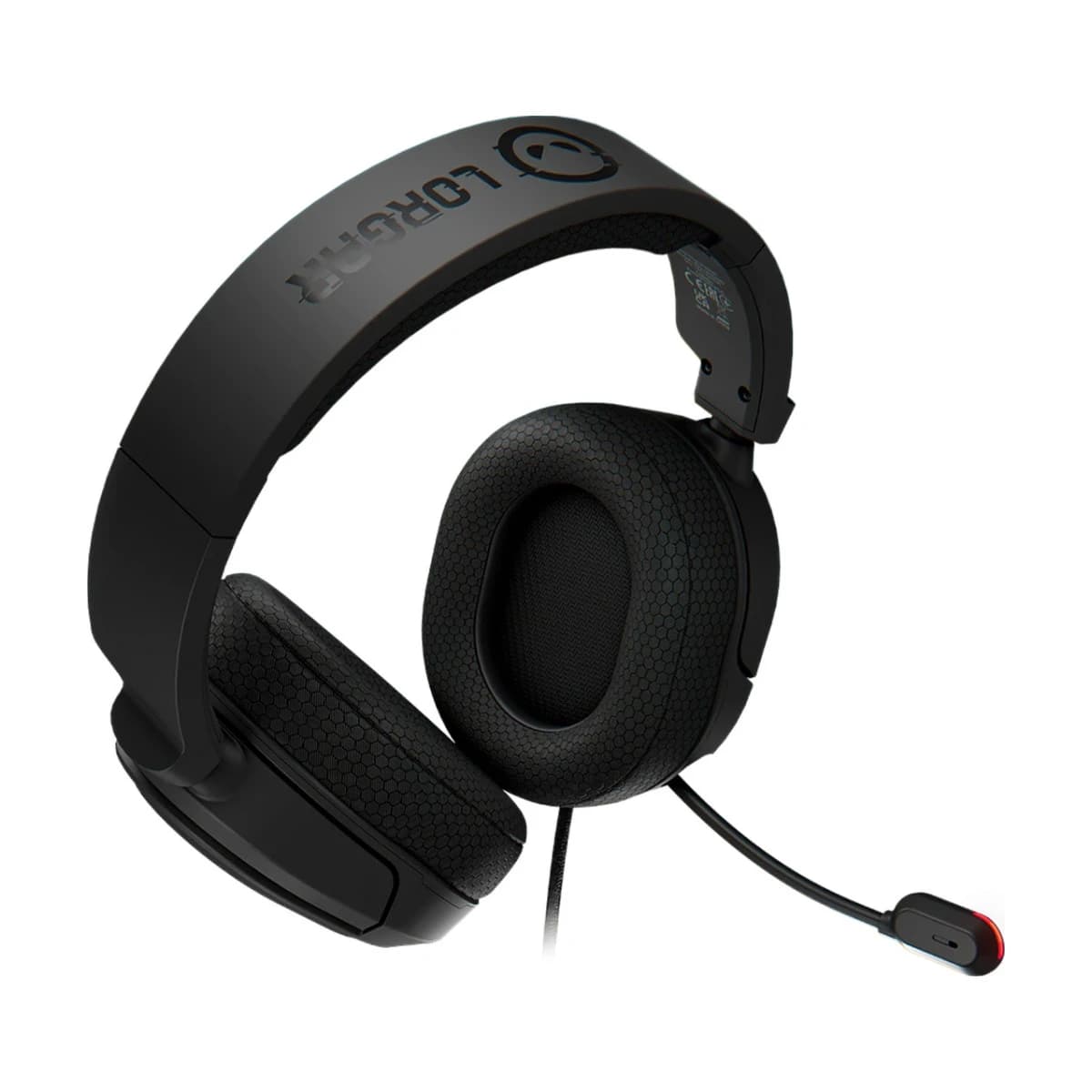 LORGAR Kaya 460, USB Gaming headset with microphone, CM108B, RGB backlight, Plug&Play, USB-A connection cable 2m, fabric ear pads, size: 192*184.7*88mm, 0.329kg, black