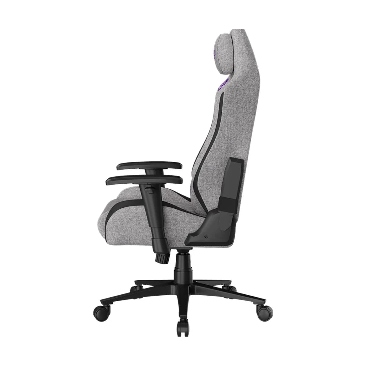 LORGAR CHA41, Ergonomic Gaming Chair Advanced, premium anti-stain fabric, Grey