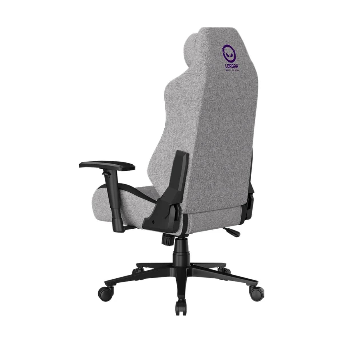 LORGAR CHA41, Ergonomic Gaming Chair Advanced, premium anti-stain fabric, Grey