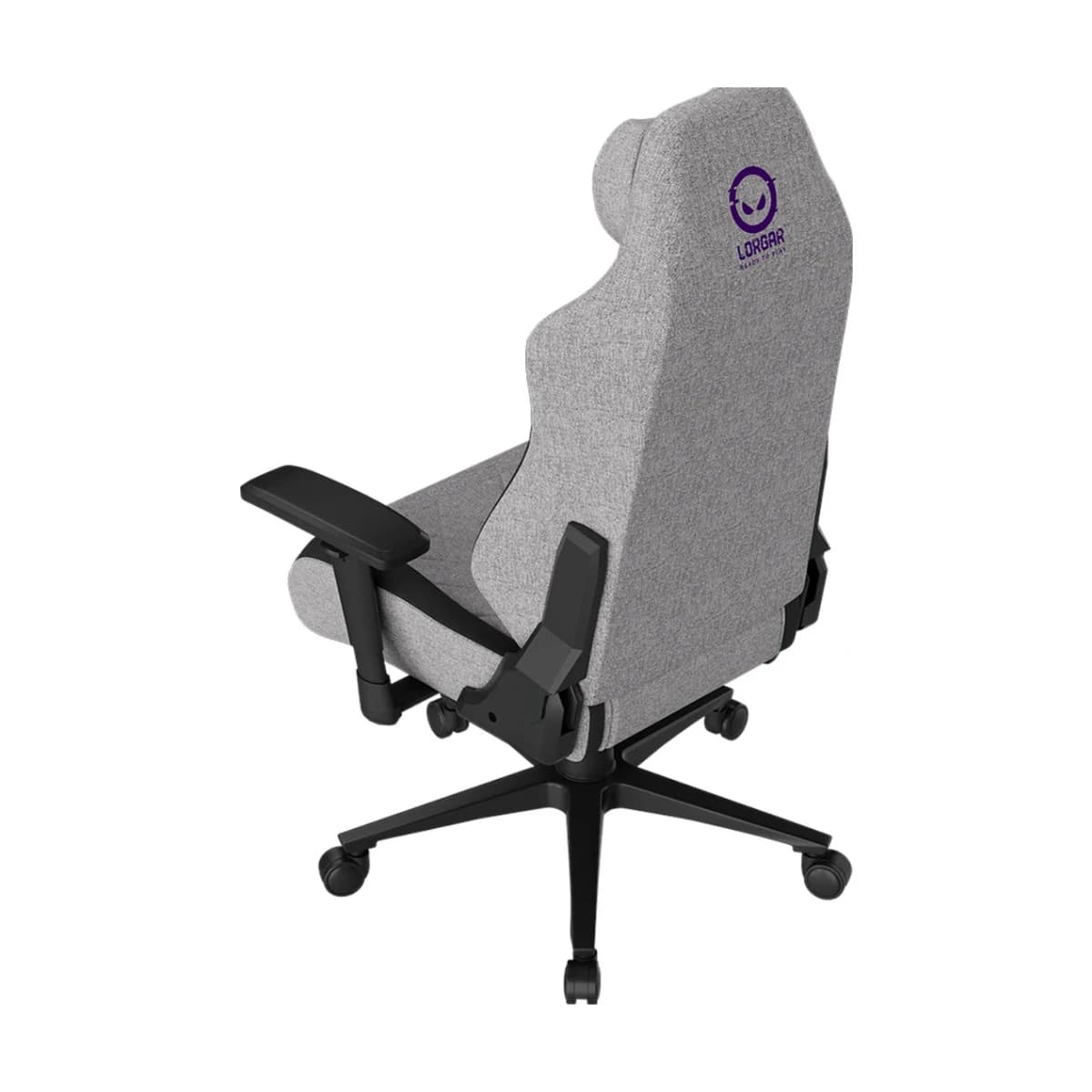 LORGAR CHA41, Ergonomic Gaming Chair Advanced, premium anti-stain fabric, Grey