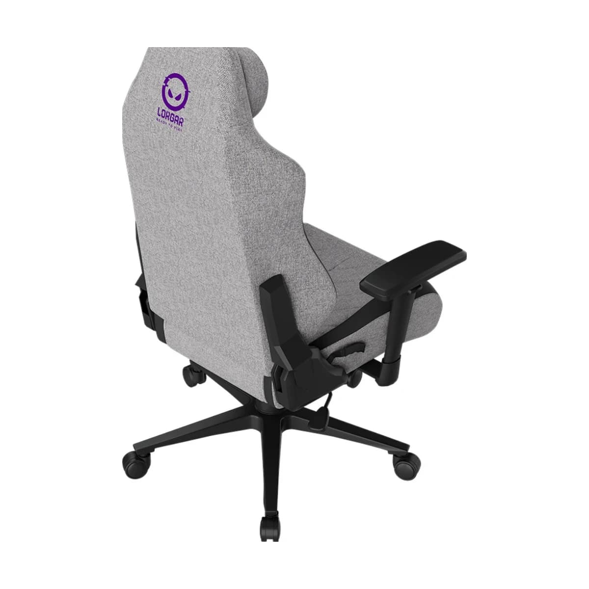 LORGAR CHA41, Ergonomic Gaming Chair Advanced, premium anti-stain fabric, Grey
