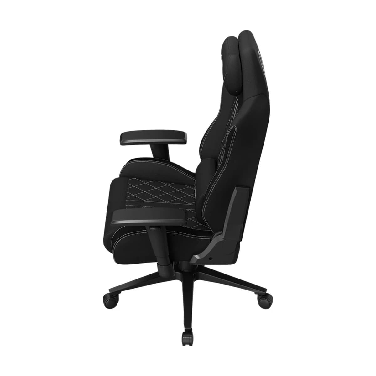 LORGAR CHA41, Ergonomic Gaming Chair Advanced, premium anti-stain fabric, Black/white