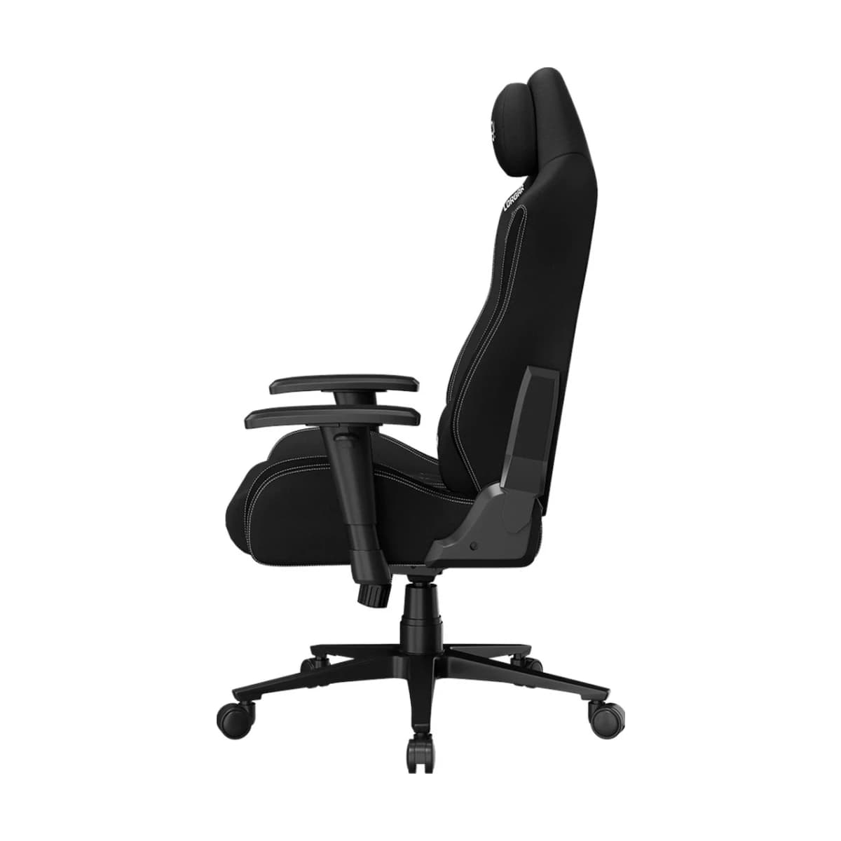 LORGAR CHA41, Ergonomic Gaming Chair Advanced, premium anti-stain fabric, Black/white