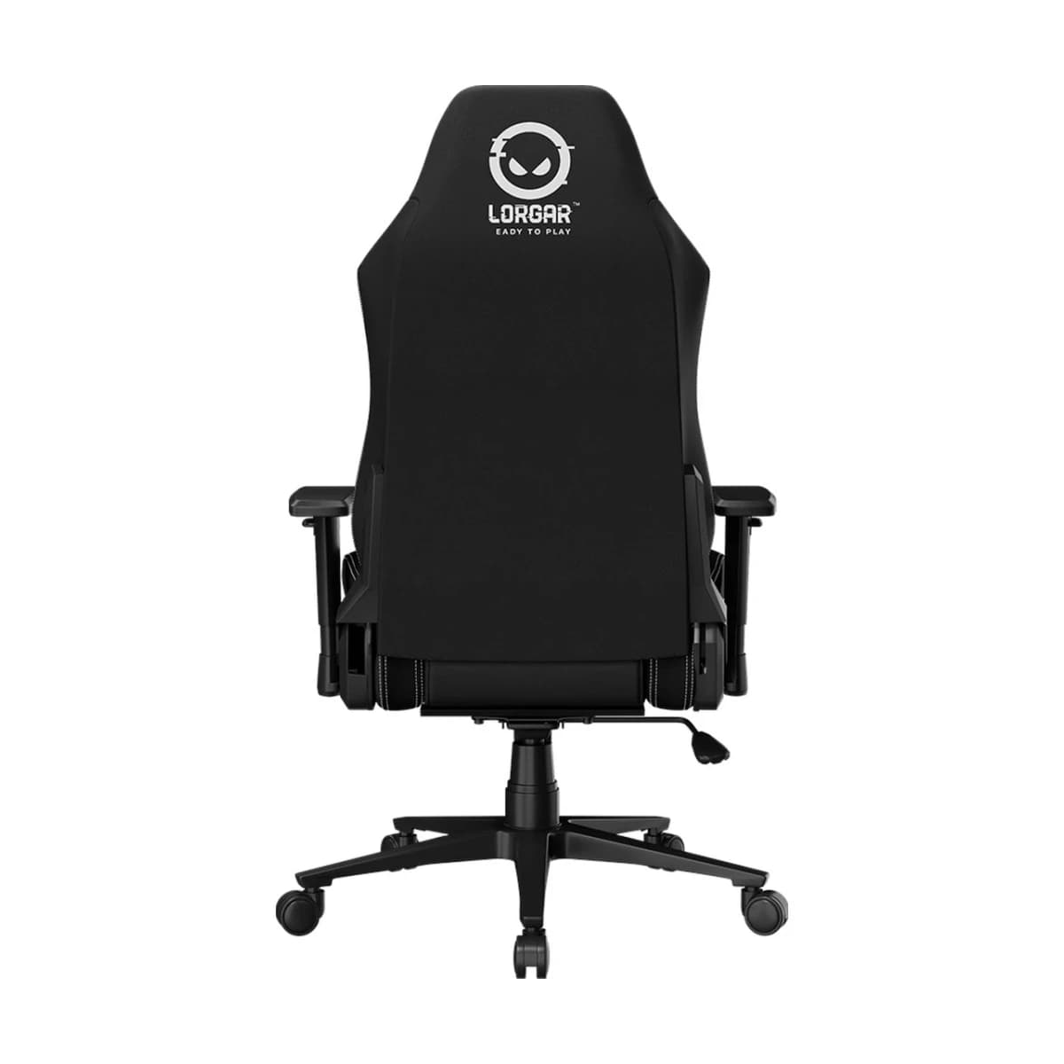 LORGAR CHA41, Ergonomic Gaming Chair Advanced, premium anti-stain fabric, Black/white