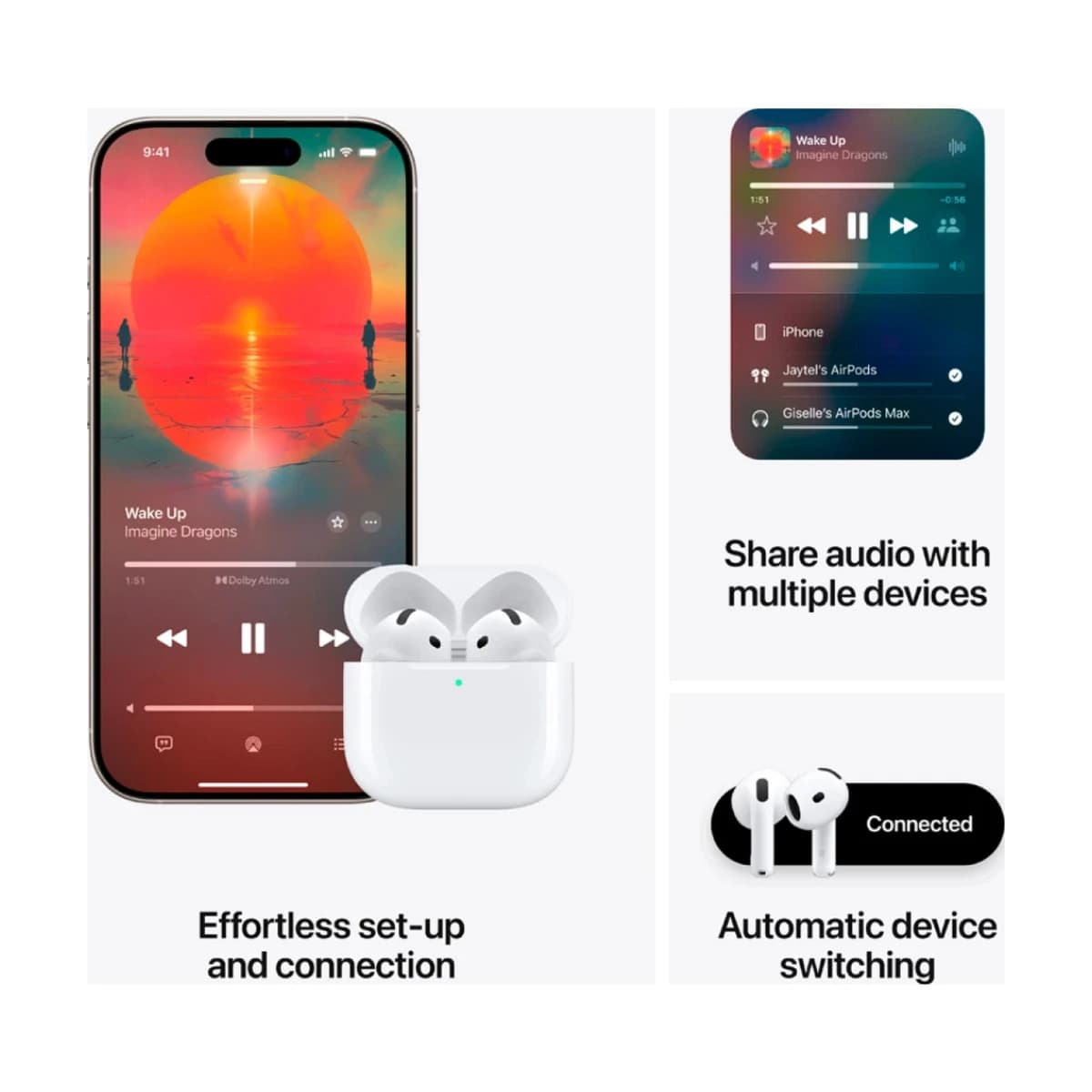 AirPods 4,Model A3050 A3053 A3058