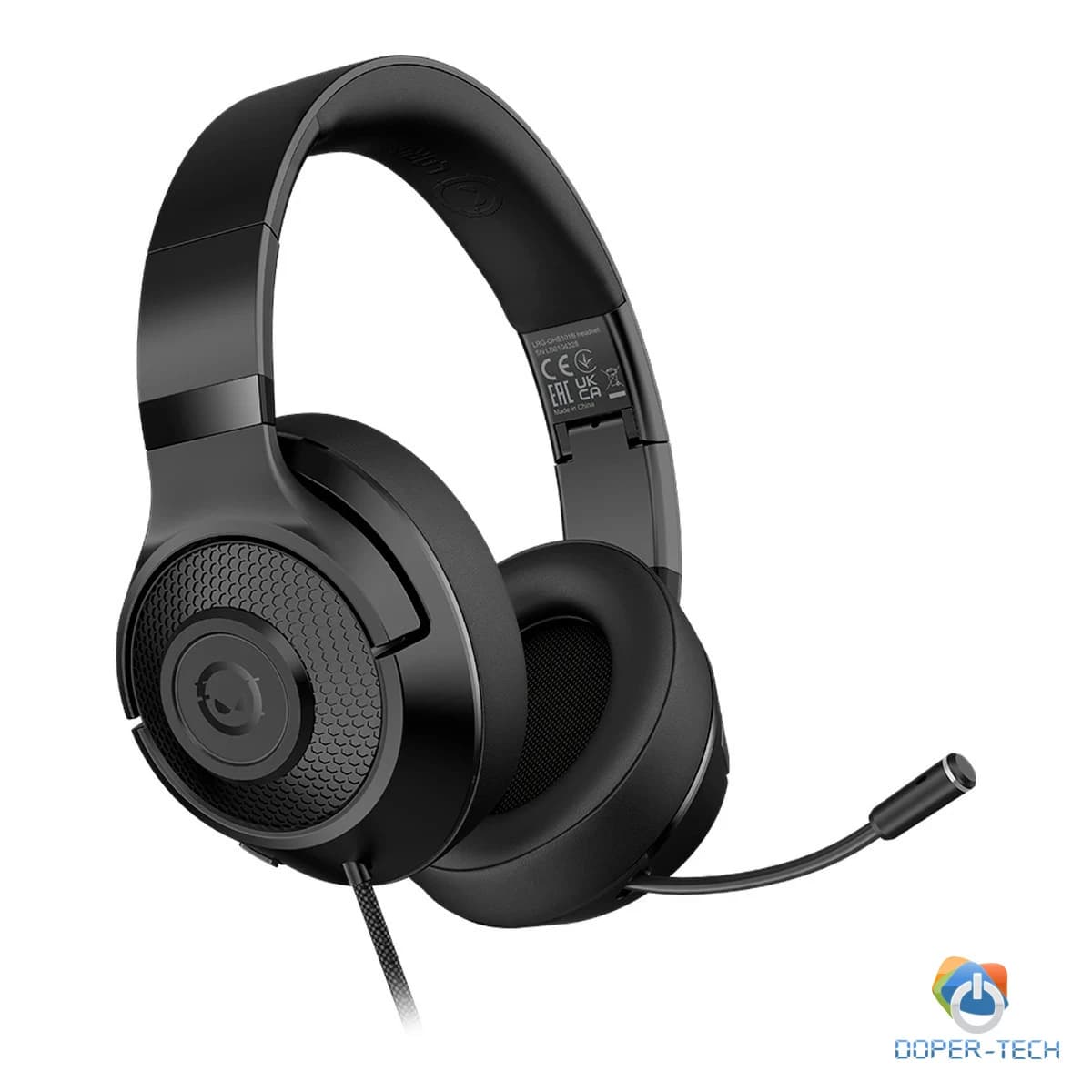 Slušalice Lorgar Noah 101 gaming 3,5mm mikrofon crne