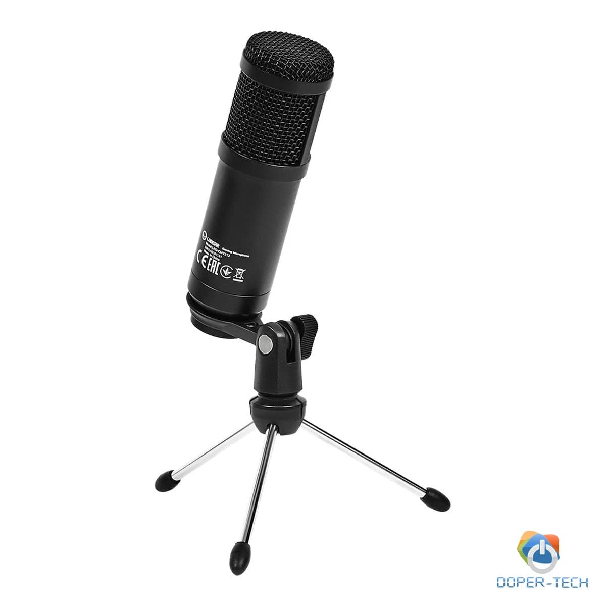 LORGAR Soner 313, Gaming Microphones, Black, USB condenser microphone with Volume Knob & Echo Kob, including 1x Microphone, 1 x 2.5M USB Cable, 1 x Tripod Stand, 1 x User Manual, body size: Φ47.4*158.2*48.1mm, weight: 243.0g