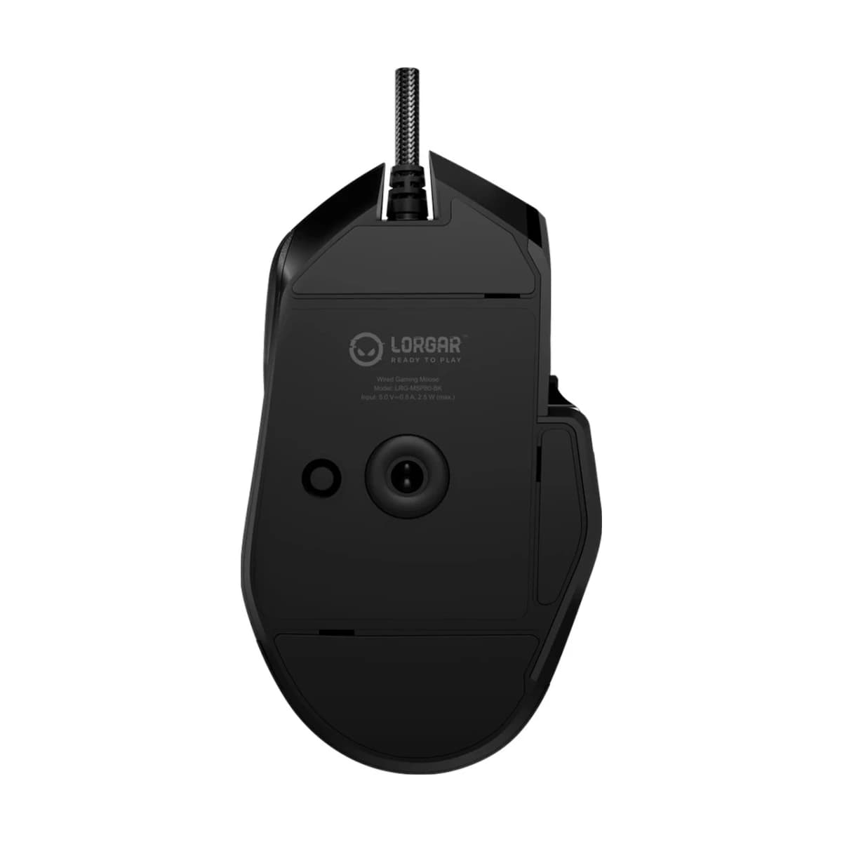 LORGAR MSP80, 8000 Hz Gaming Mouse Pro, Black
