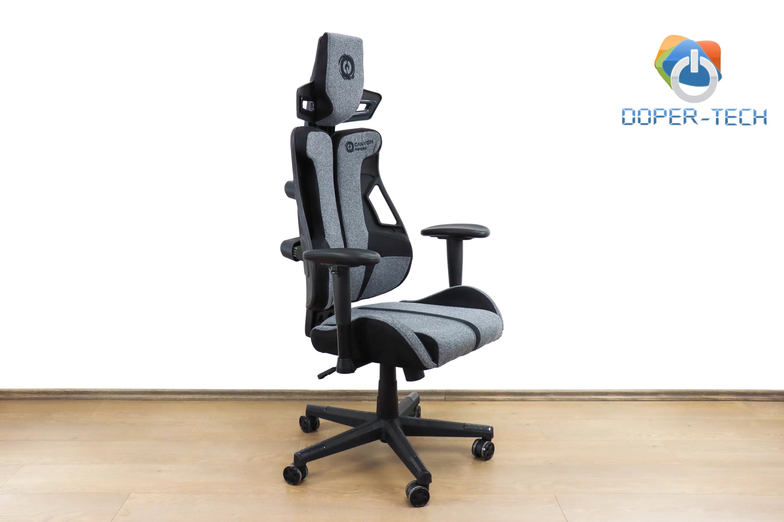 Gaming stolica Canyon Morphos ABCH01GYB siva