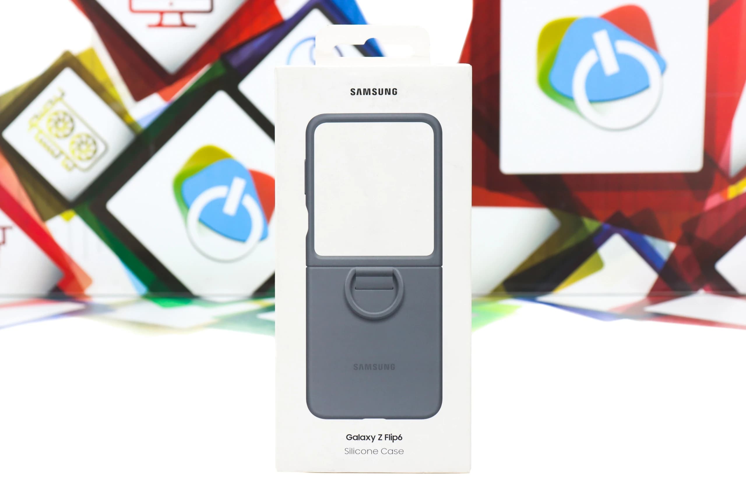 Silikonska maskica Galaxy Z Flip6 Siva