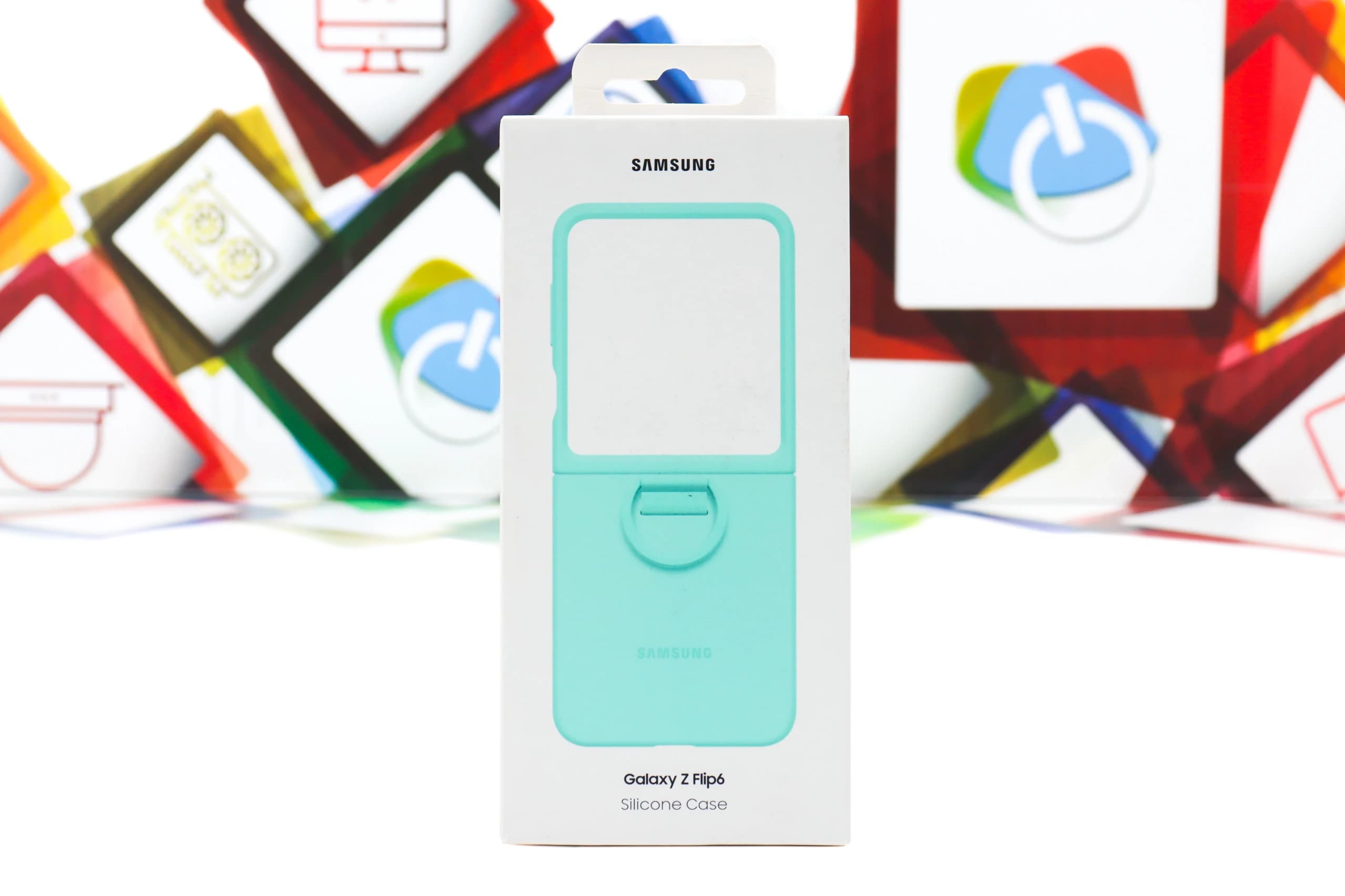Silikonska maskica Galaxy Z Flip6 Mint zelena