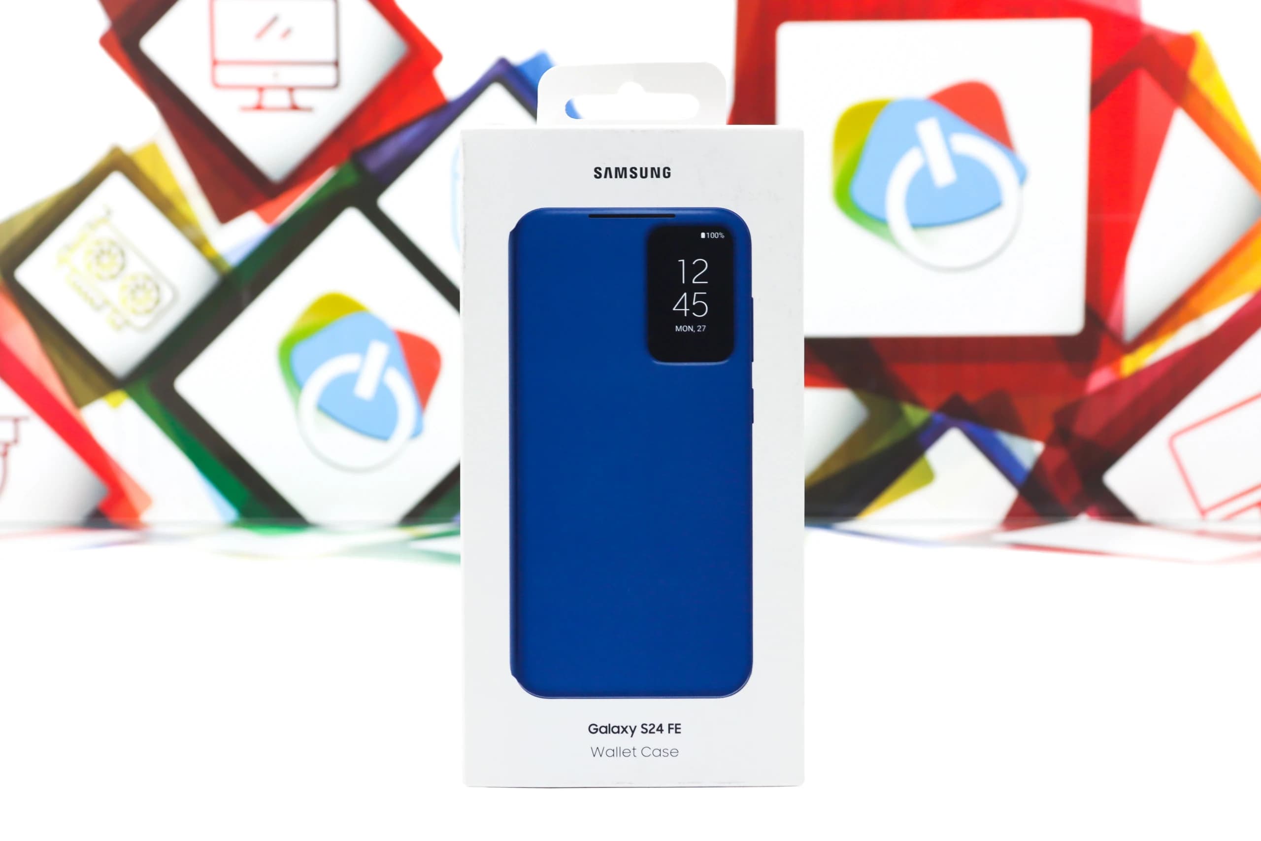 Maskica Galaxy S24 FE tamno plava Wallet Case