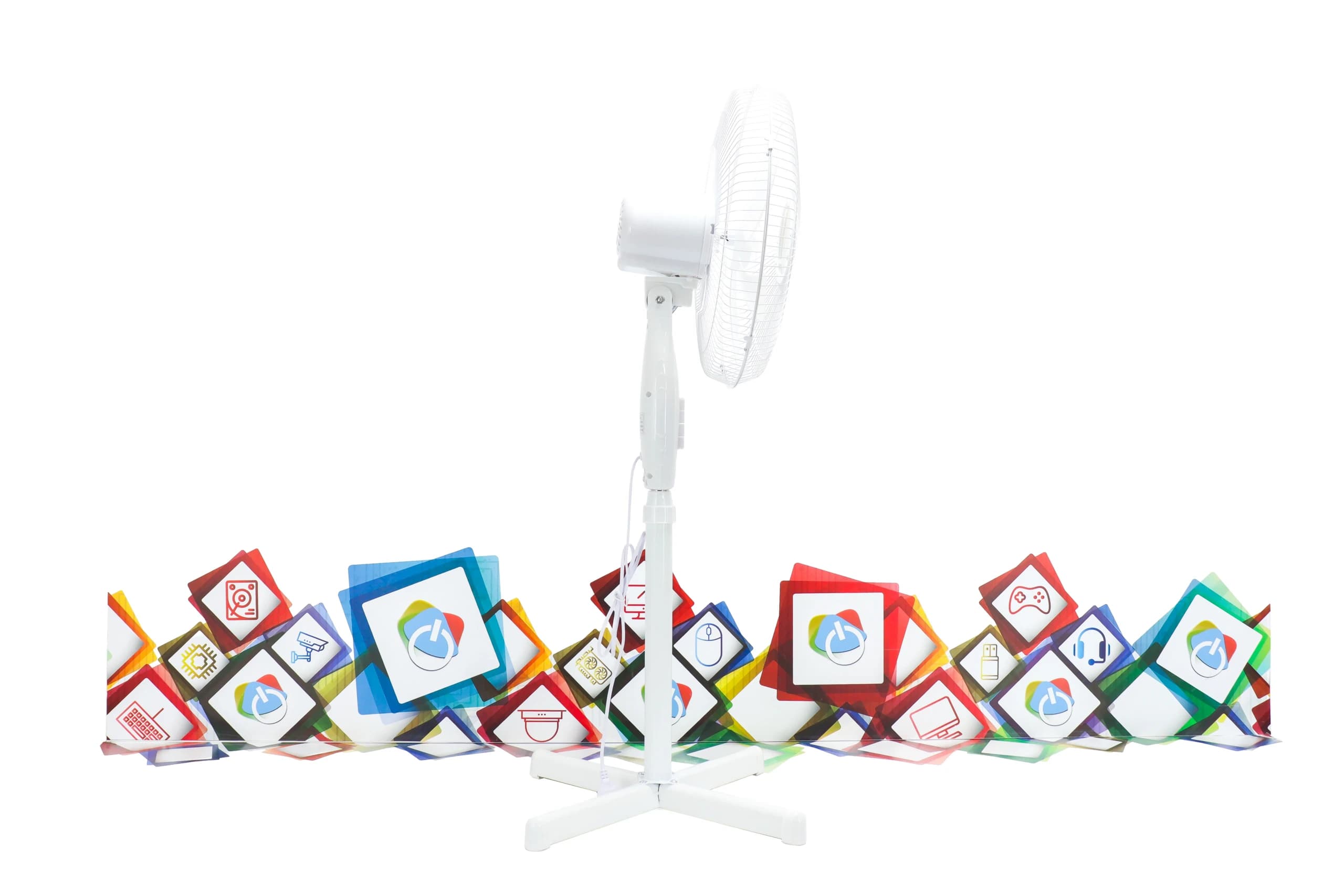Ventilator s postoljem 45W 40cm