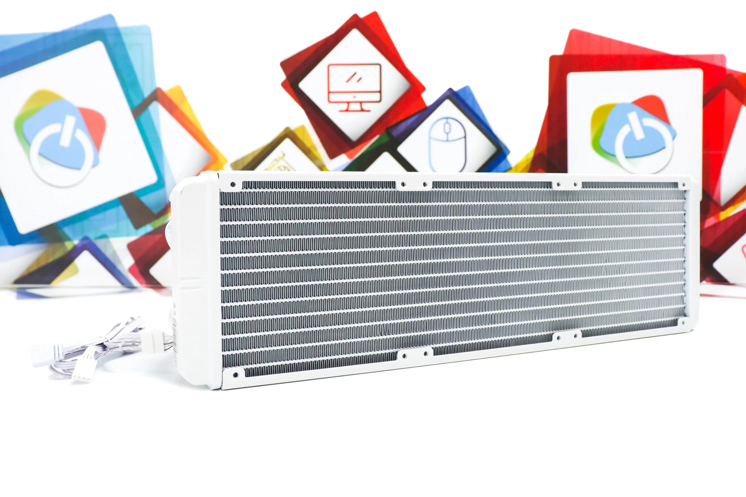 CPU Cooler Snowman KS360 White vodeno hlađenje