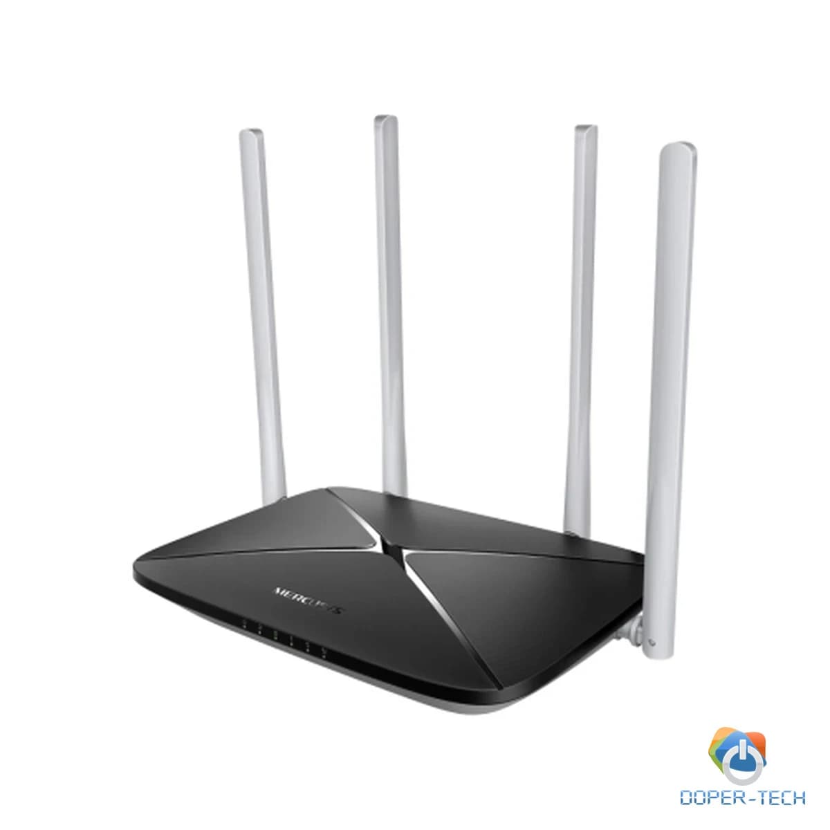 Mercusys MB135-4G AC1200 Wi-Fi 4G LTE Router, Build-In 150Mbps 4G LTE Modem, 300 Mbps at 2.4 GHz, 867 Mbps at 5 GHz, 4G Cat4 150/50 Mbps, Internal Antennas, Extra 3G/4G Antenna Ports, 1x 10/100 Mbps LAN Port, 1x 10/100 Mbps WAN/LAN Port