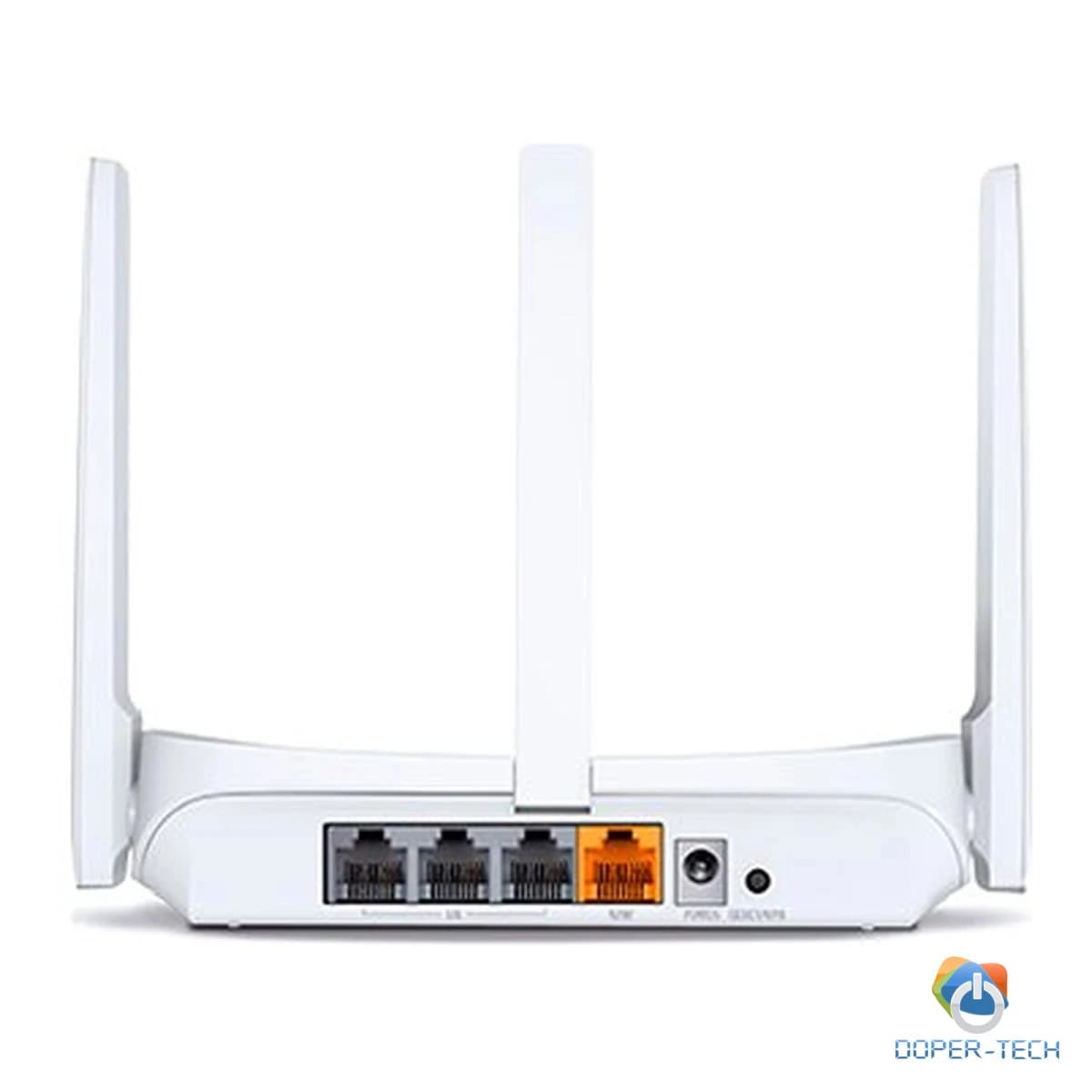 Mercusys MW305R 300Mbps Wireless N Router, 1 x 10/100 WAN Port + 3 x 10/100 LAN Ports, 3 x 5 dBi fixed omni directional antennas, WDS bridge,IPv4,IPv6,Dynamic DNS,DHCP,Port Forwarding,2.4GHz guest network,Mercusys App,IP and MAC address binding