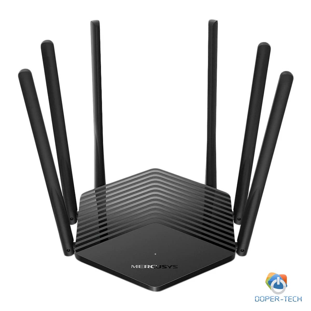 Mercusys AC1900 Wireless AC Gigabit Router, 600 Mbps at 2.4 GHz + 1300 Mbps at 5 GHz, 6×5dBi Fixed External Antennas with Beamforming, 2× G LAN Ports, 1× G WAN Port, Access Point Mode, 3X3 MU-MIMO, Parental Controls, Guest Network, Smart Connect