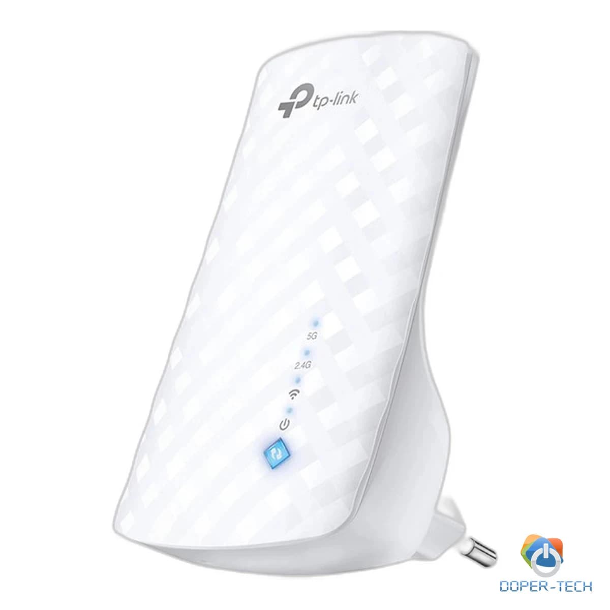 TP-Link RE190 AC750 Wi-Fi Range Extender, Wall Plugged, 433Mbps at 5GHz + 300Mbps at 2.4GHz, 802.11ac/a/b/g/n, WPS and Reset button, 3 internal antennas , intelligent Signal light, OneMesh
