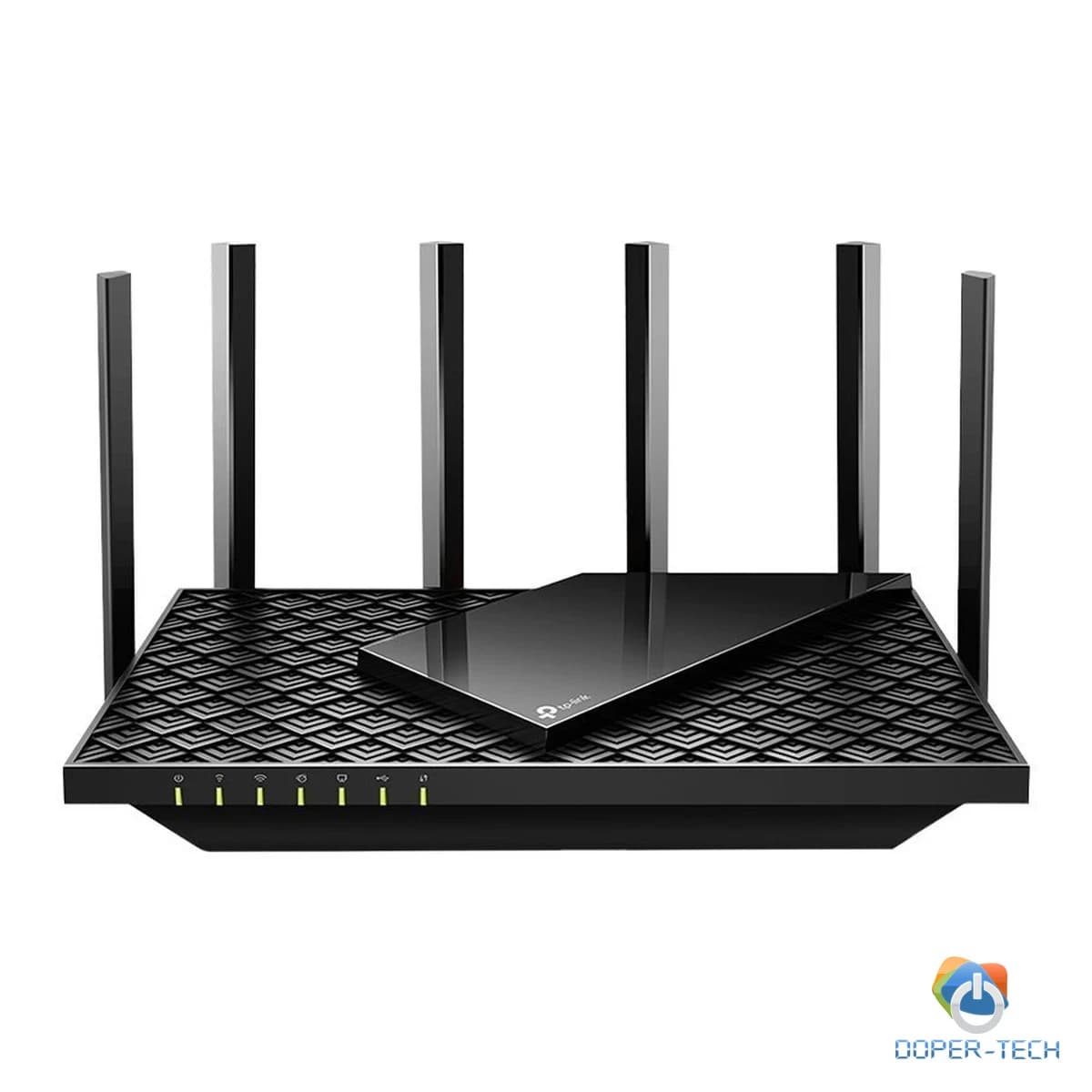 TP-Link Archer AX73 AX5400 Dual-Band Gigabit Wi-Fi 6 Router, 574 Mbps 2.4 GHz + 4804 Mbps 5 GHz, 4x4 MU-MIMO, 6× Antennas, Broadcom 1.5 GHz Triple-Core CPU, 1× G WAN Port + 4× G LAN Ports,USB 3.0 Port, 1024-QAM, OFDMA, HT160, HomeShield, 200+devic
