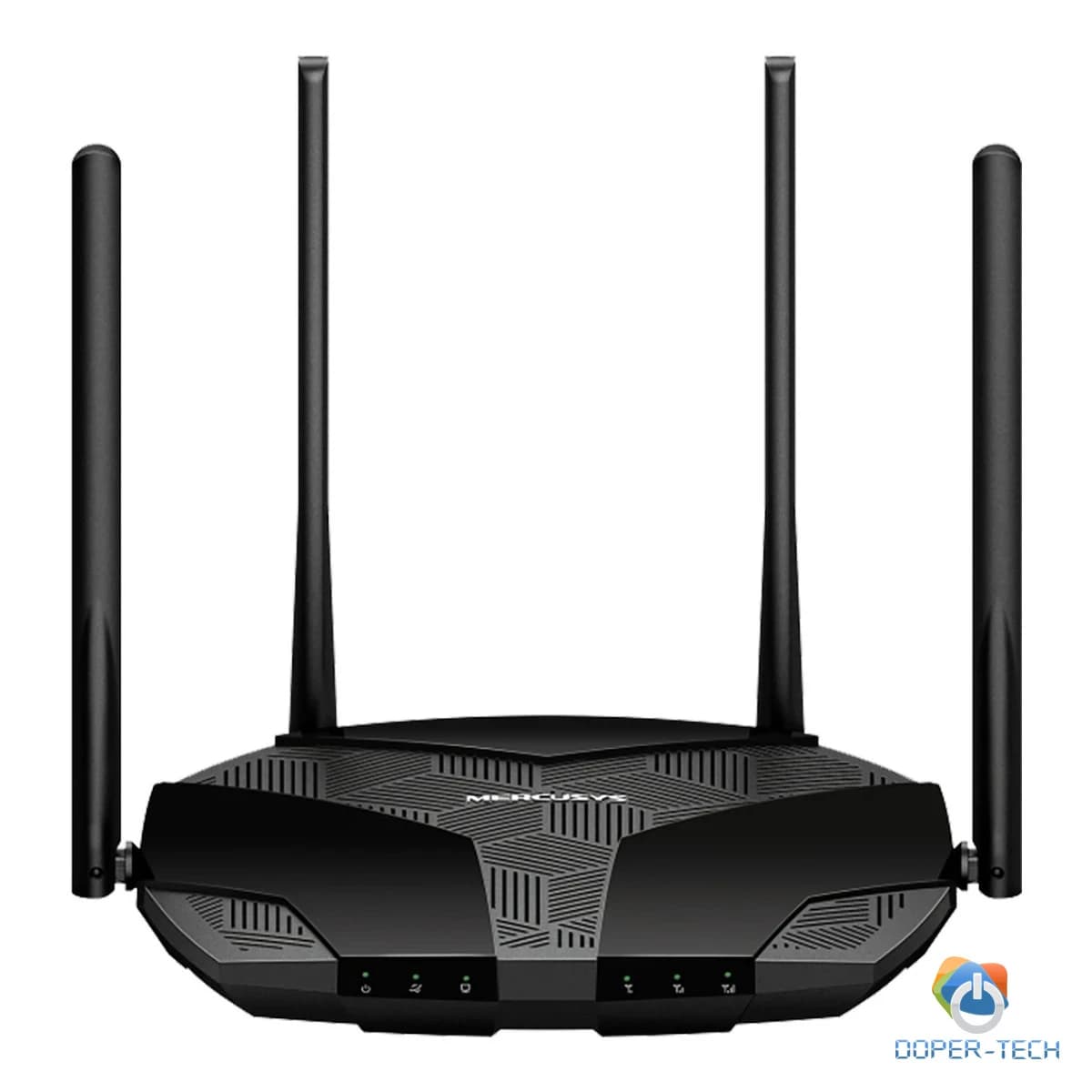 Mercusys MB235-4G AC1200 Wi-Fi 4G+ LTE Router, Build-In 300Mbps 4G LTE Modem, 300 Mbps at 2.4 GHz, 867 Mbps at 5 GHz, 4G+ Cat6 300/50 Mbps, 2x External Fixed Wi-Fi Antennas, 2x External Detachable LTE Antennas, 3x GLAN Ports, 1x G WAN/LAN