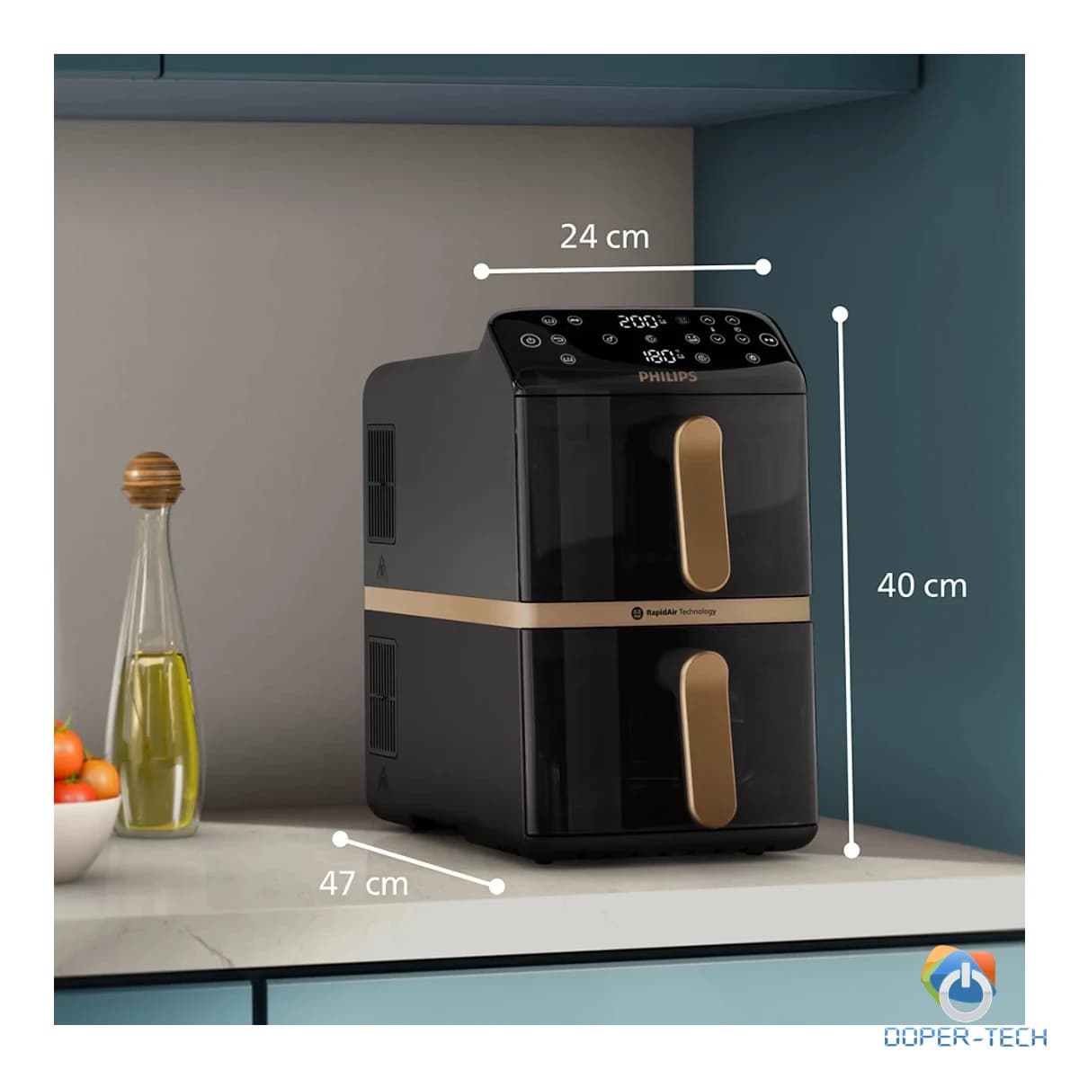 PHILIPS Friteza NA462/70 DUAL vertikalna